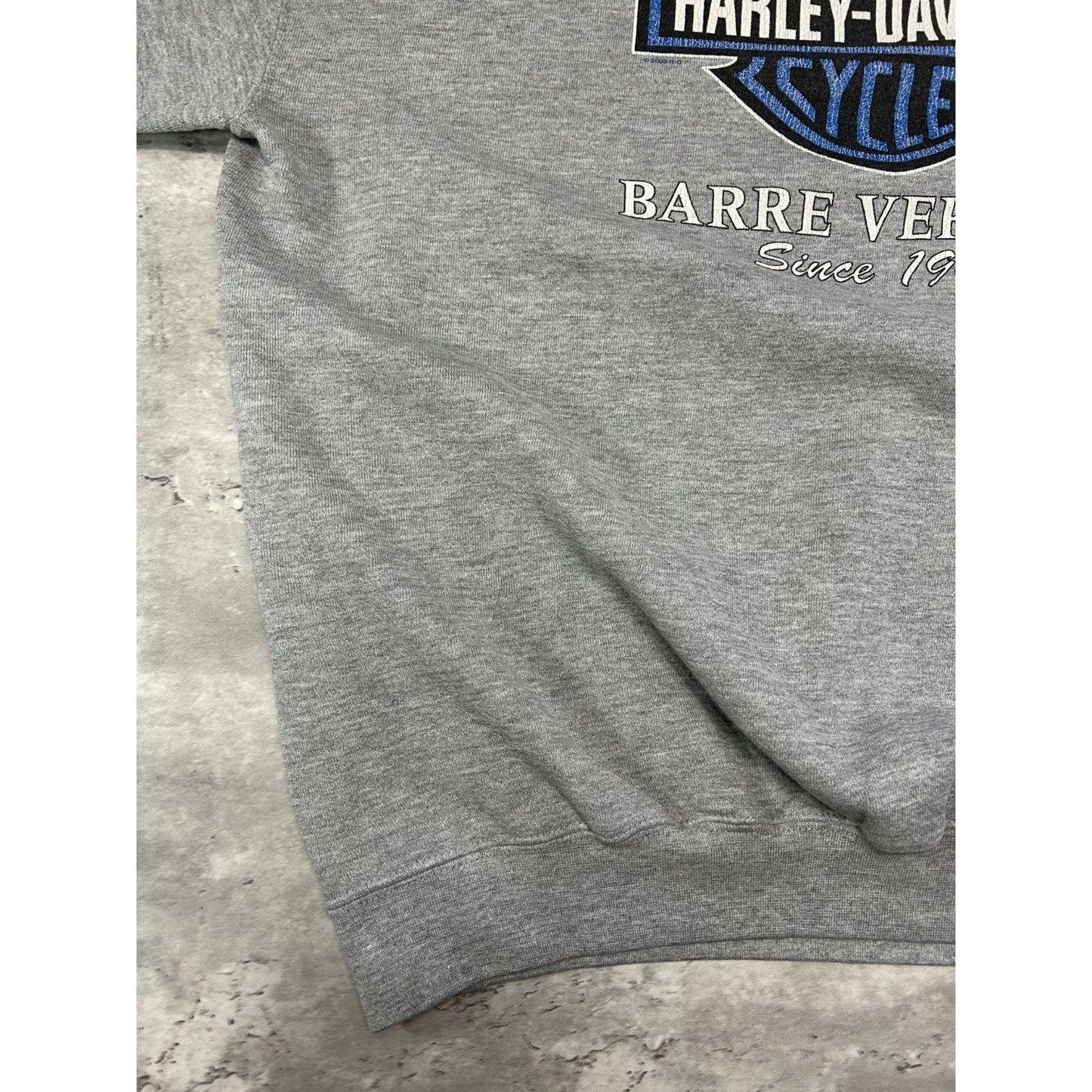 Vintage 2000 Harley Davidson Classic Logo Spellout Graphic Sweatshirt Size XL