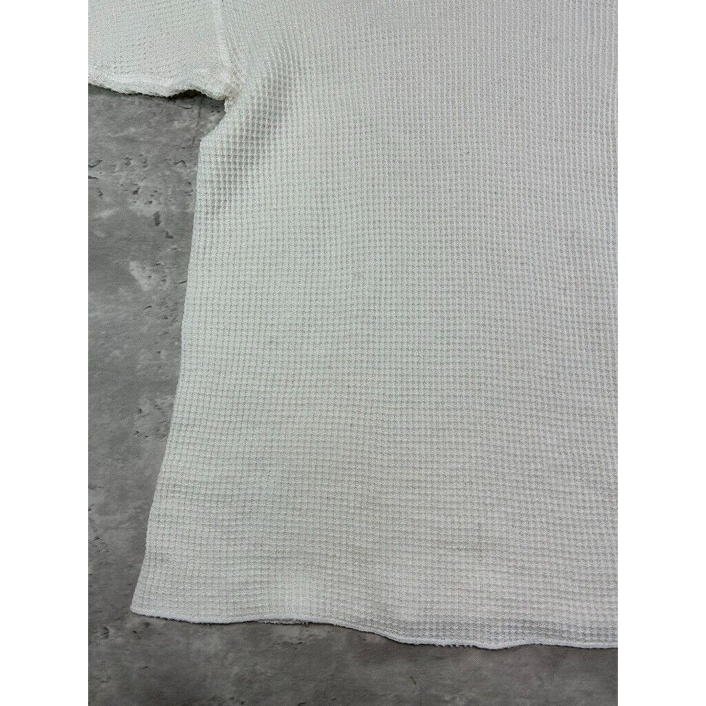 Vintage 1980s J.E. Morgan Blank Long Sleeve Thermal Print T-Shirt Sz YOUTH Large