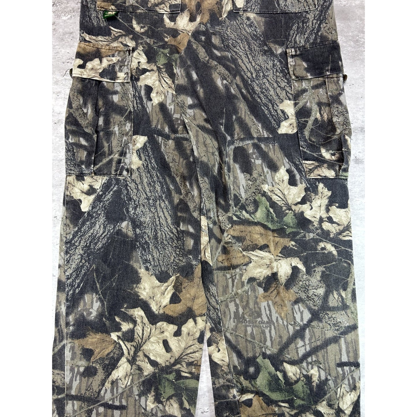 Vintage Mossy Oak Tree Camo Hunting Cargo Pants Size 32