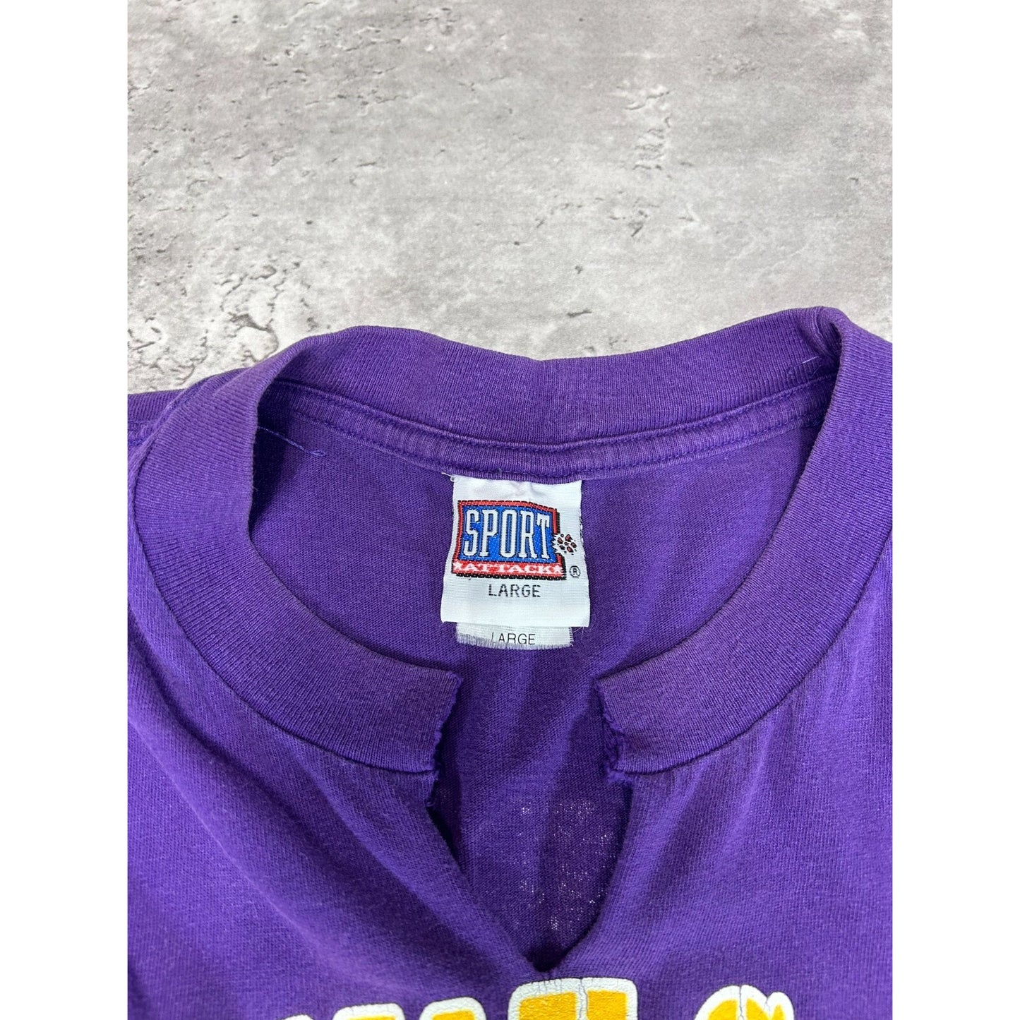 Vintage 90s Cris Carter #80 Minnesota Vikings NFL Sleeveless T-Shirt Size Large