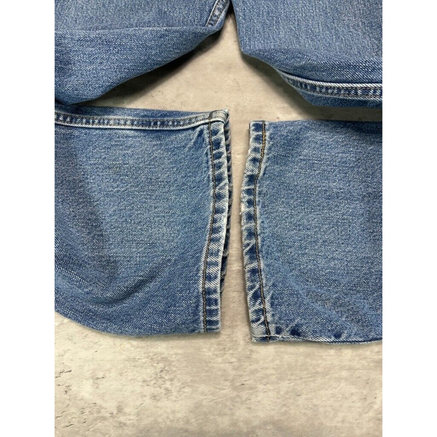 Vintage 90s Levis 550 Red Tab Medium Wash Denim Pants Size 38 Blue