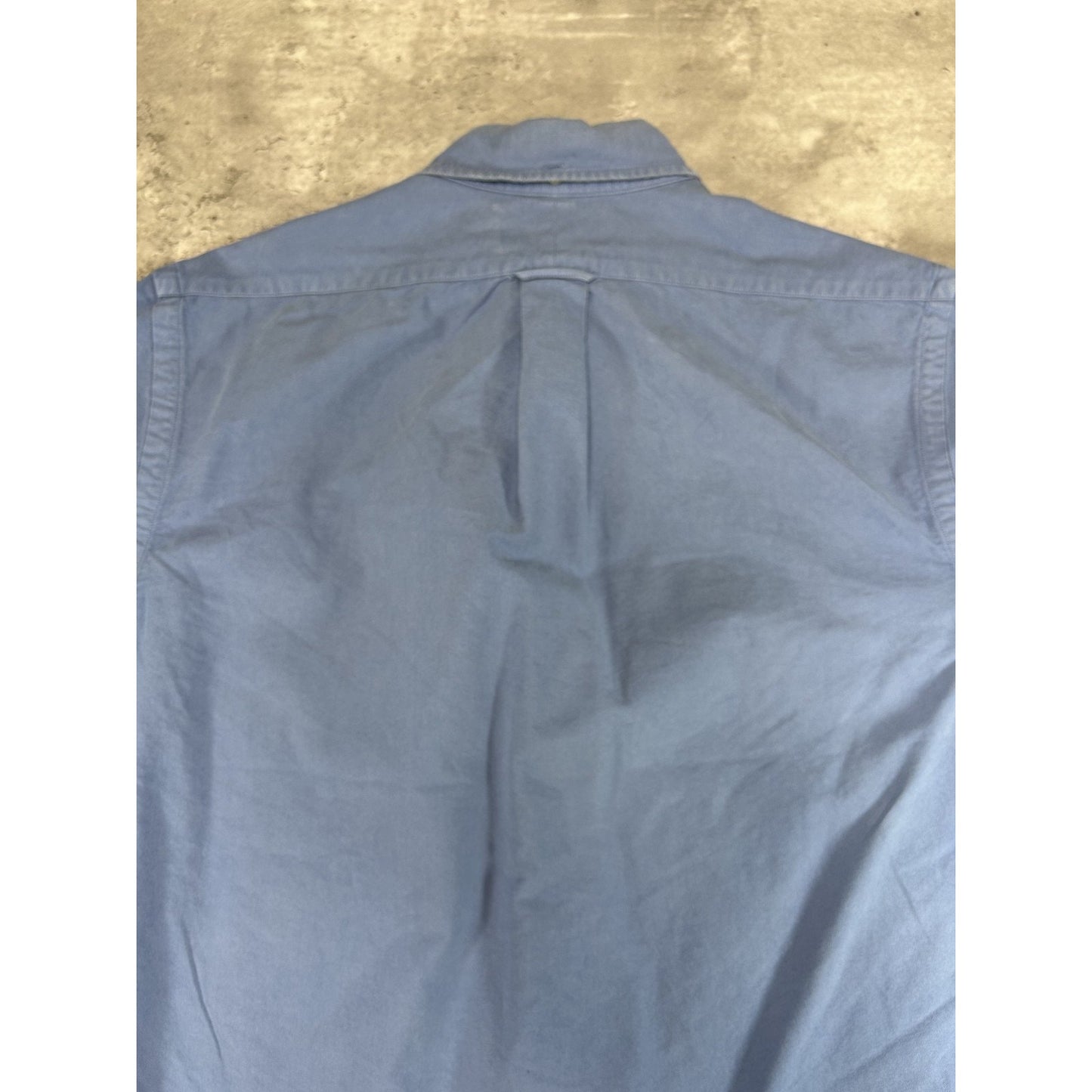 Vintage Polo Ralph Lauren Embroidered Pony Long Sleeve Button Up Shirt Sz Medium