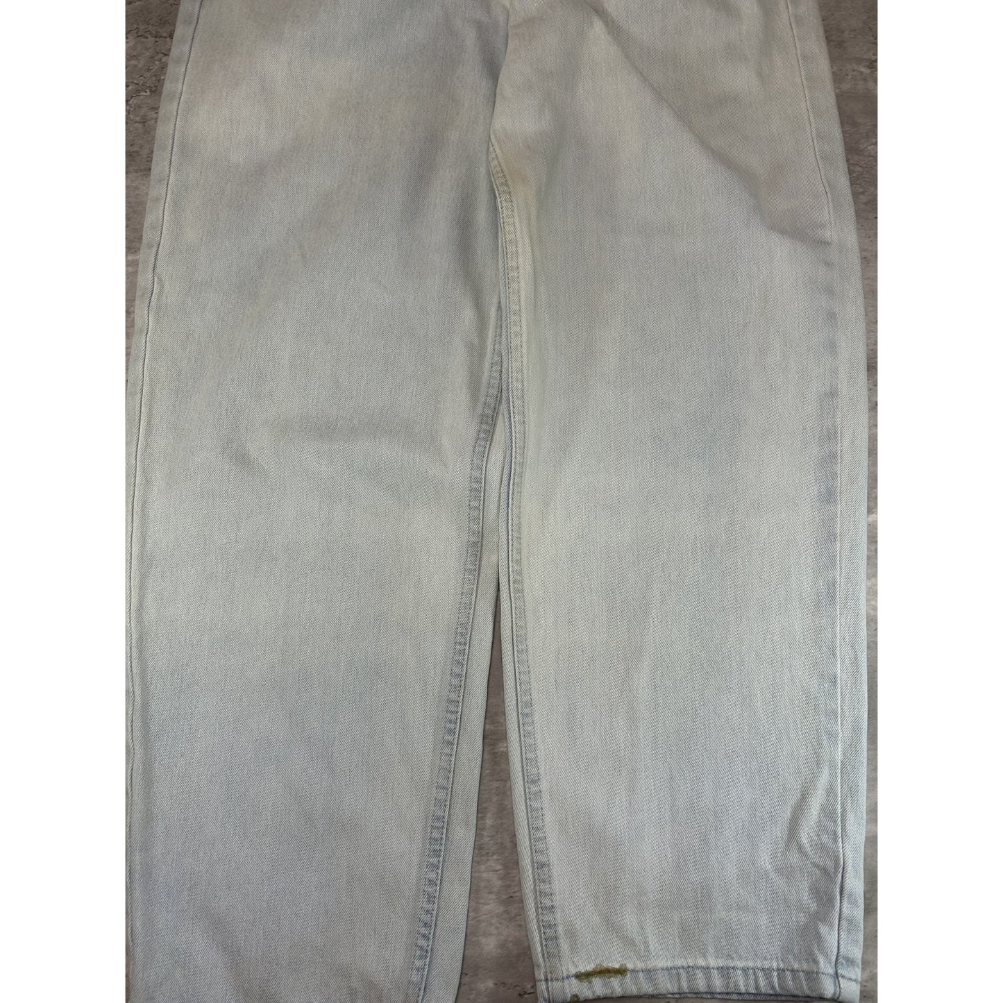 Vintage Levis Silvertab Baggy Fit Light Wash Denim Pants Size 34 Blue