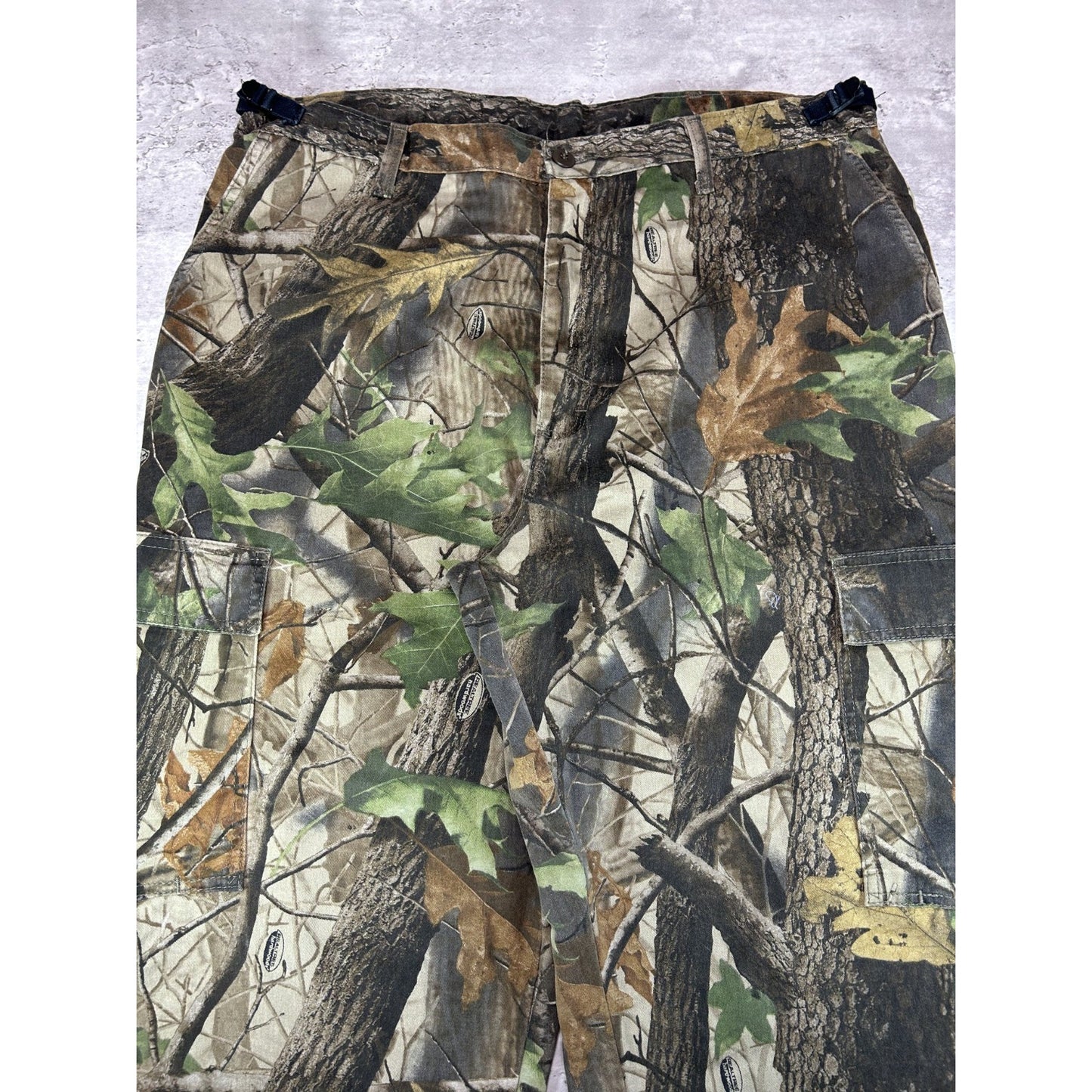 Vintage Wrangler Jeans Real Tree Hardwoods Hunting Camo Cargo Pants Size 40