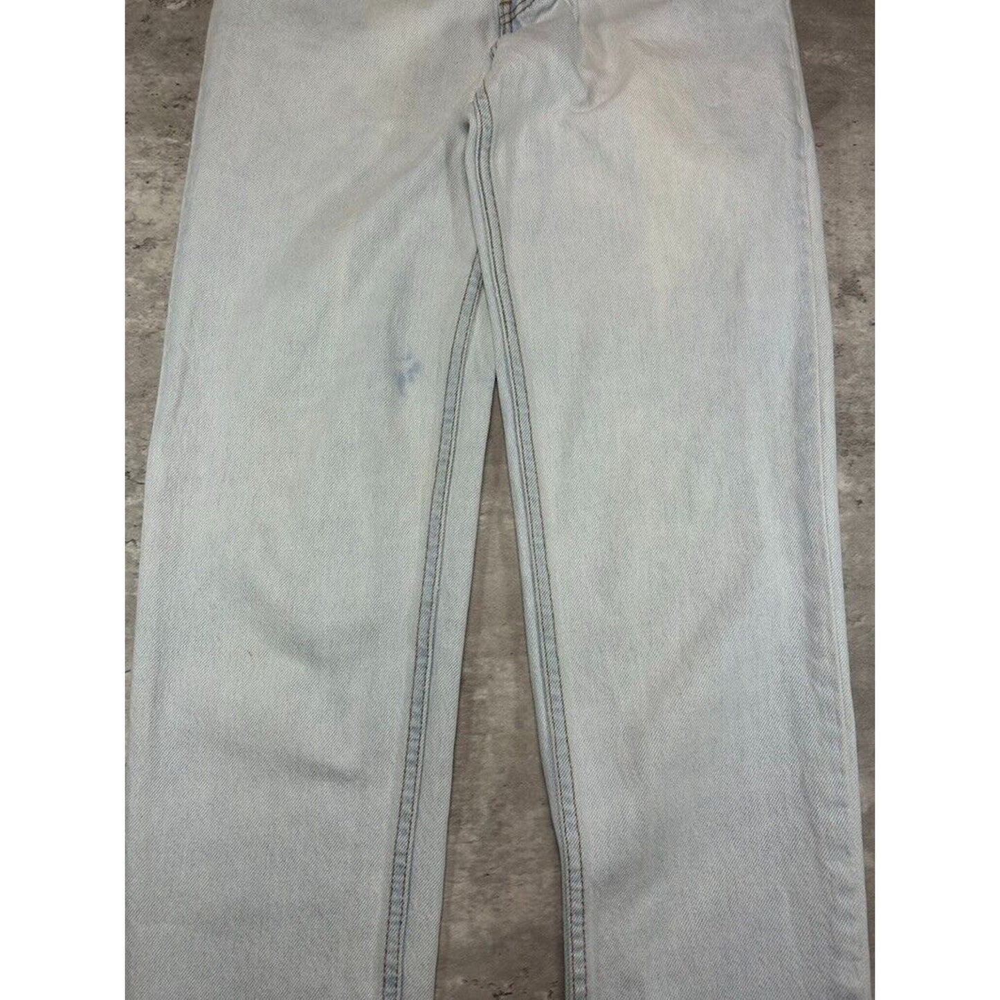 Vintage 90s Levis 512 Red Tab Slim Fit Light Wash Denim Pants Size 26 Blue
