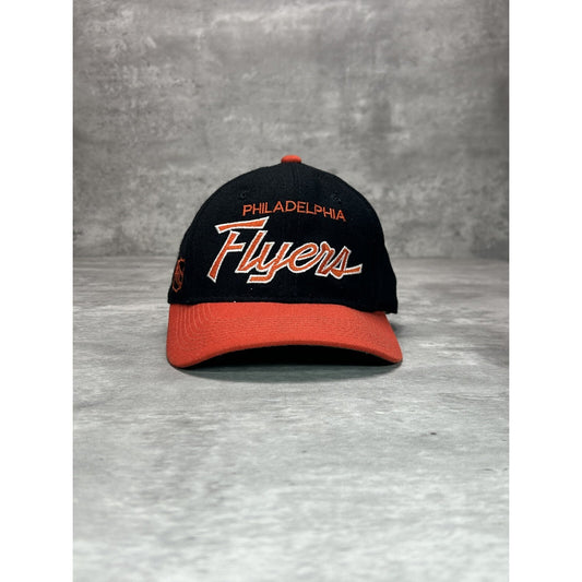 Vintage 90s Philadelphia Flyers NHL Sports Specialties Fitted Hat Size 6 5/8