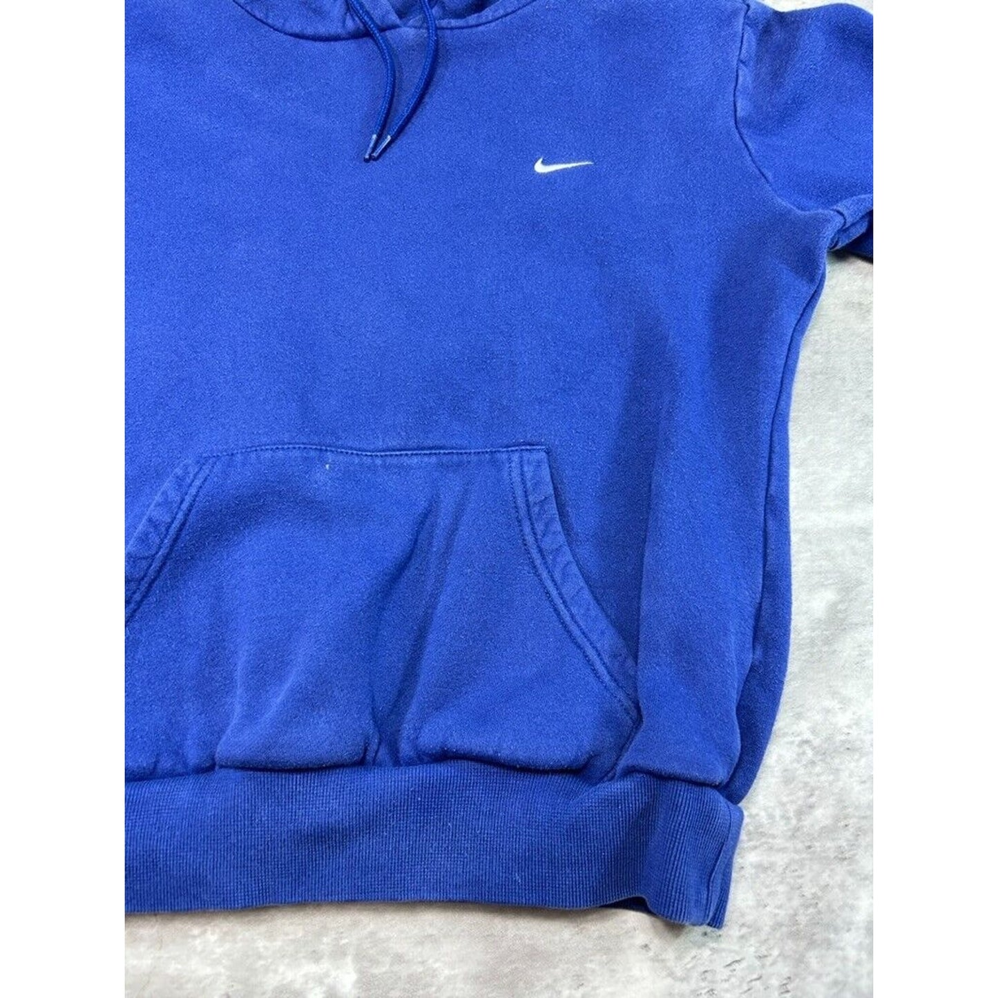 Vintage Womens Nike Embroidered Swoosh Pullover Hooded Sweatshirt Size Small