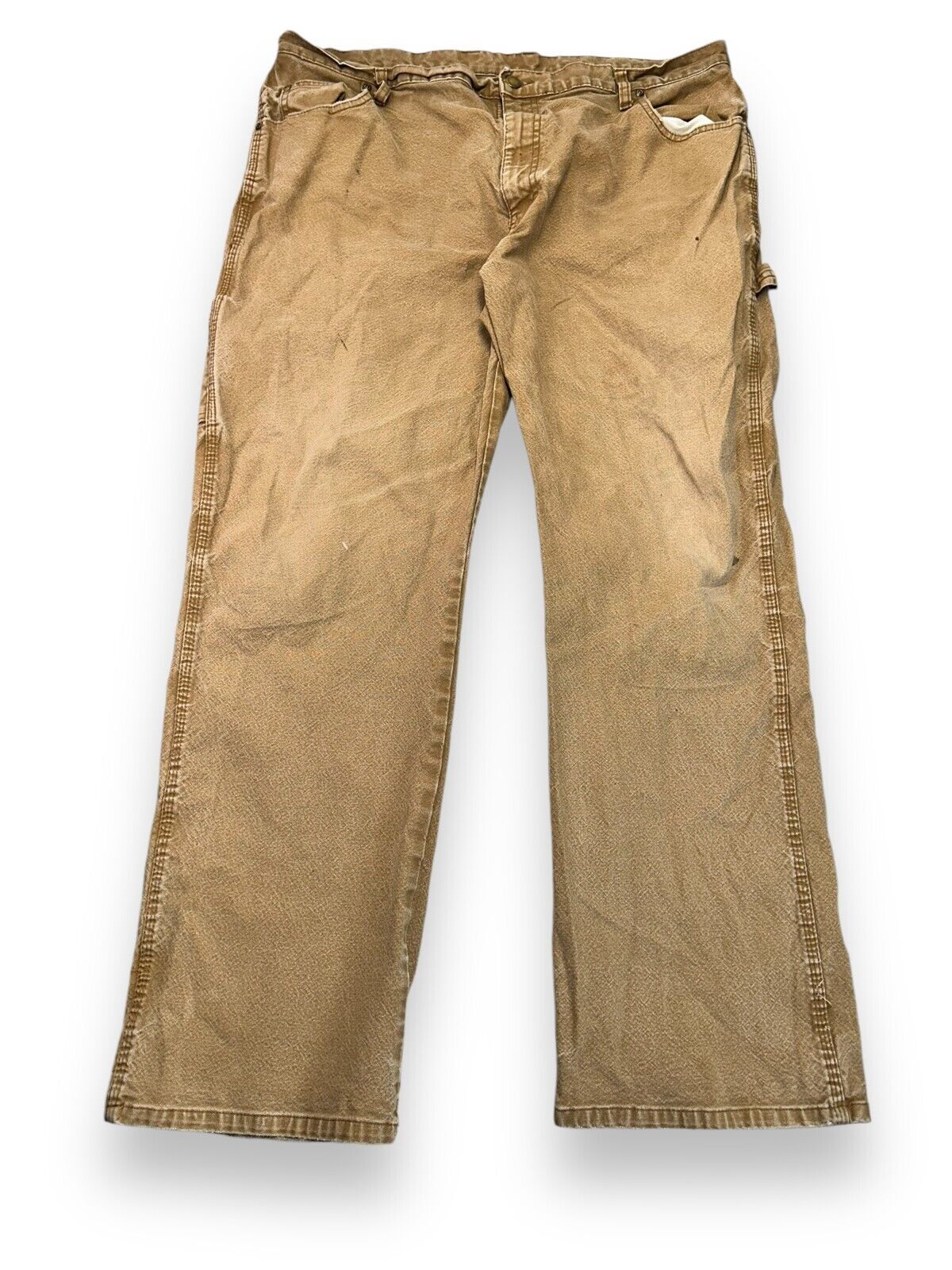 Vintage Dickies Canvas Workwear Carpenter Pants Size 40W Beige