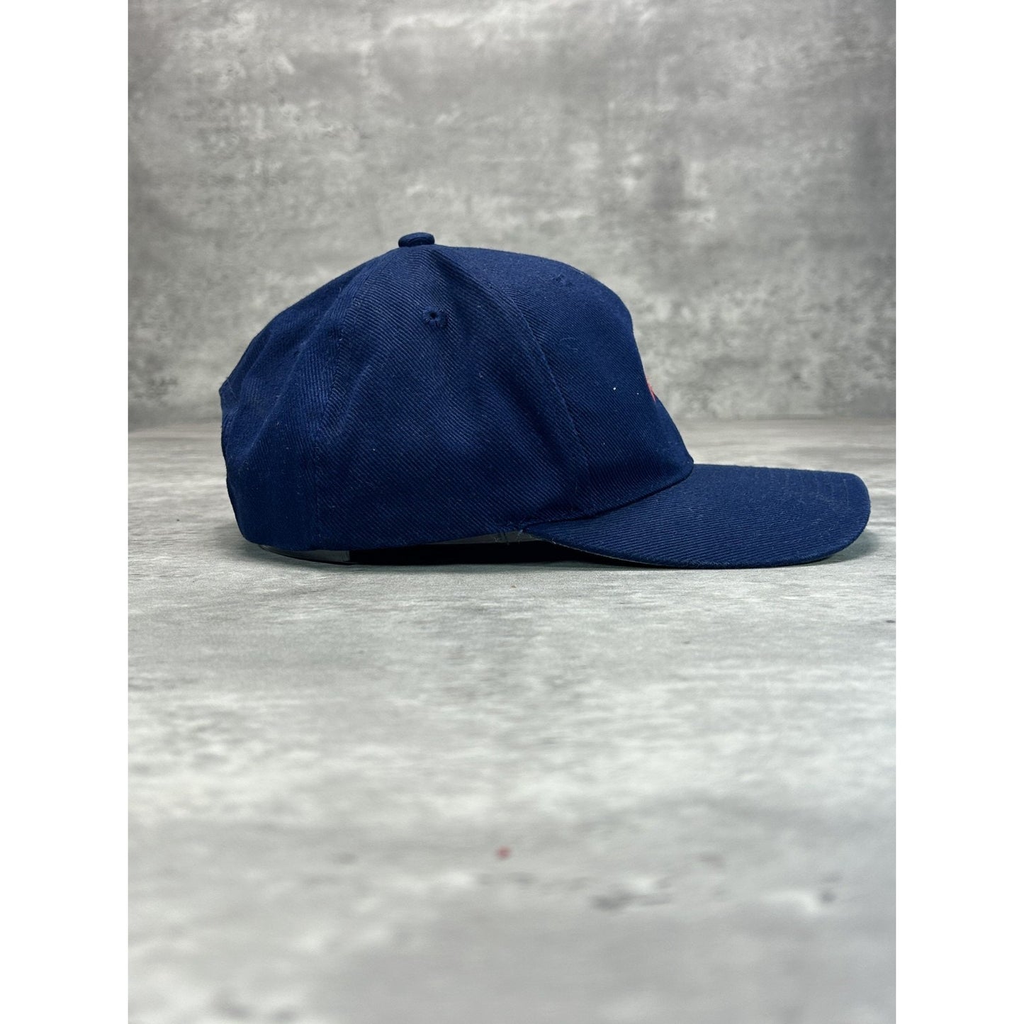 Vintage 90s Nike Embroidered Swoosh Snapback Hat OSFA Blue