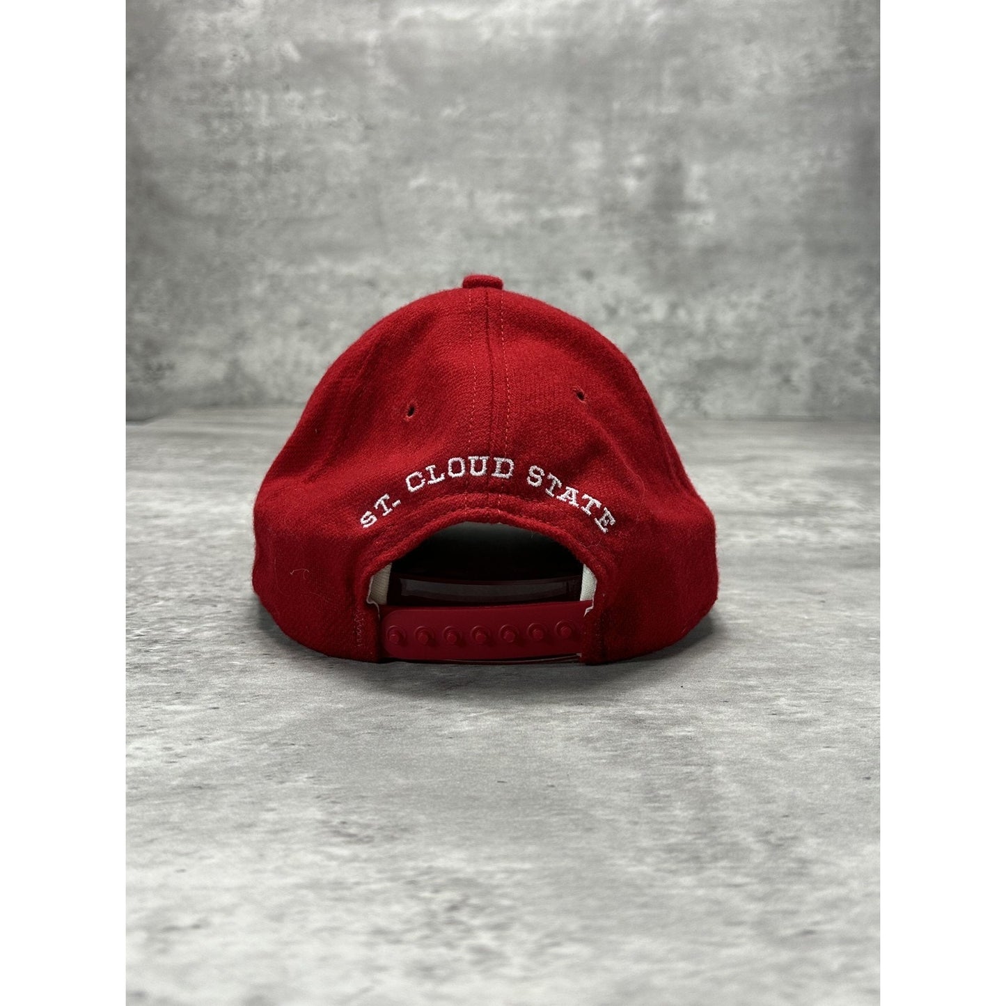 Vintage St. Cloud State University NCAA Embroidered Spellout Snapback Hat OSFA