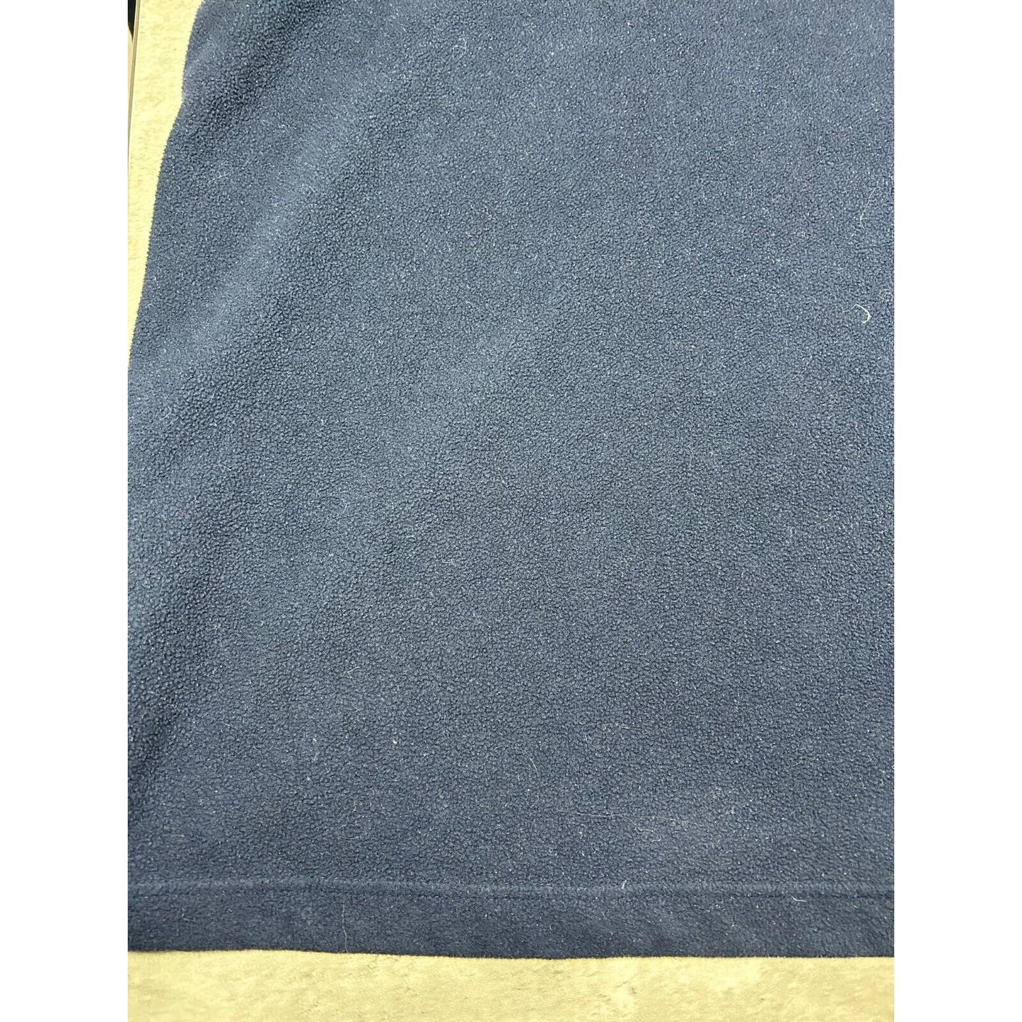 Vintage Y2K FUBU Sport Series 1/4 Zip Hooded Fleece Sweatshirt Size XXL Blue