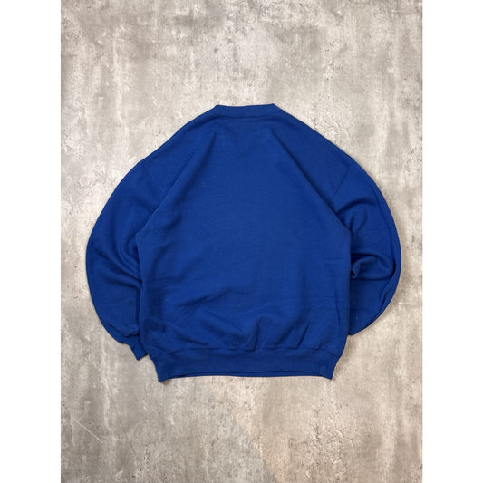 Vintage 90s New York Giants NFL Big Graphic Spellout Football Sweatshirt Size XL