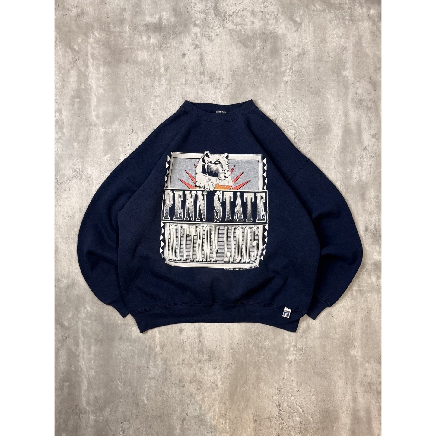 Vintage 90s Penn State Nittany Lions NCAA Graphic Sweatshirt Size XL