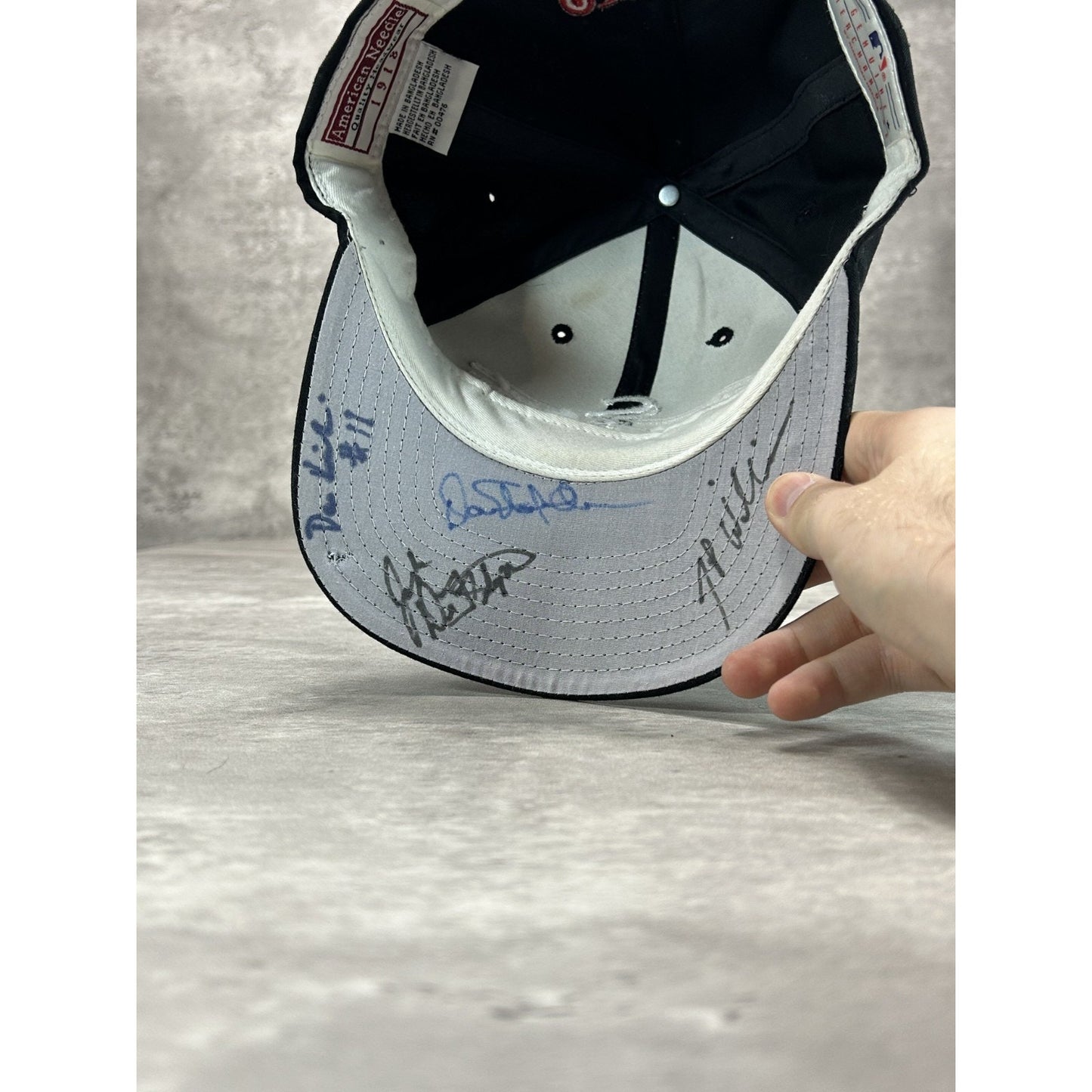 Vintage 90s Chicago White Sox MLB Training Center Baseball Snapback Hat OSFA
