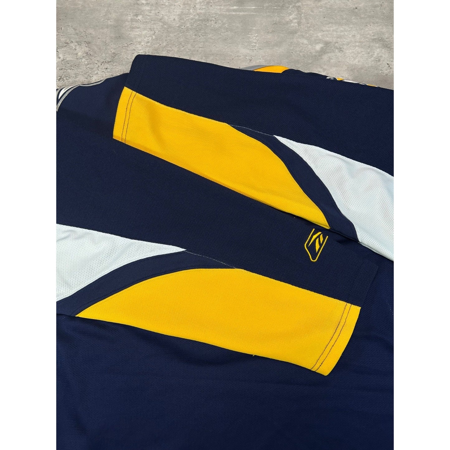 Vintage Buffalo Sabres NHL Stitched Reebok Hockey Jersey Size XXL Navy Blue