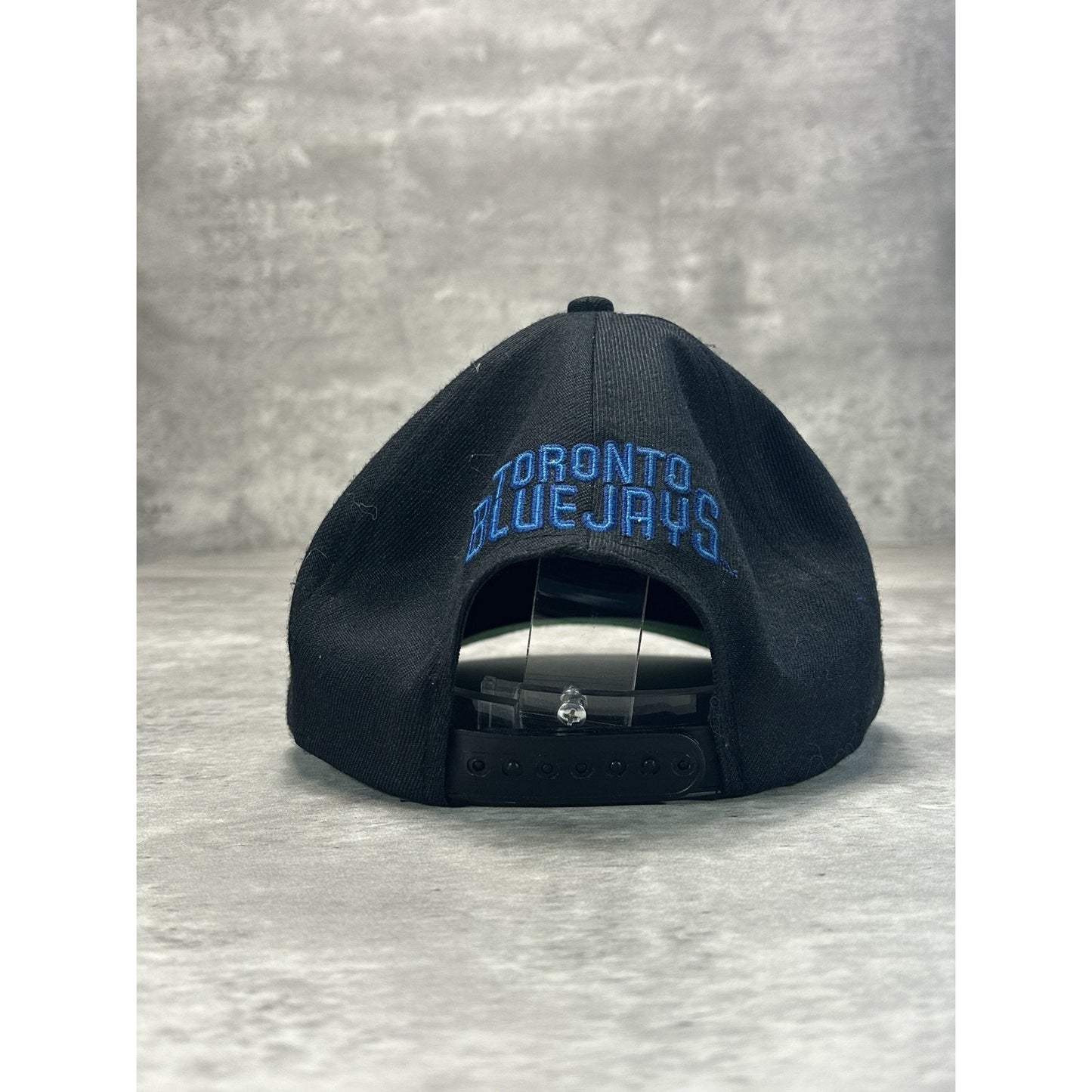 Vintage Toronto Blue Jays MLB Embroidered Logo Baseball Snapback Hat OSFA Black
