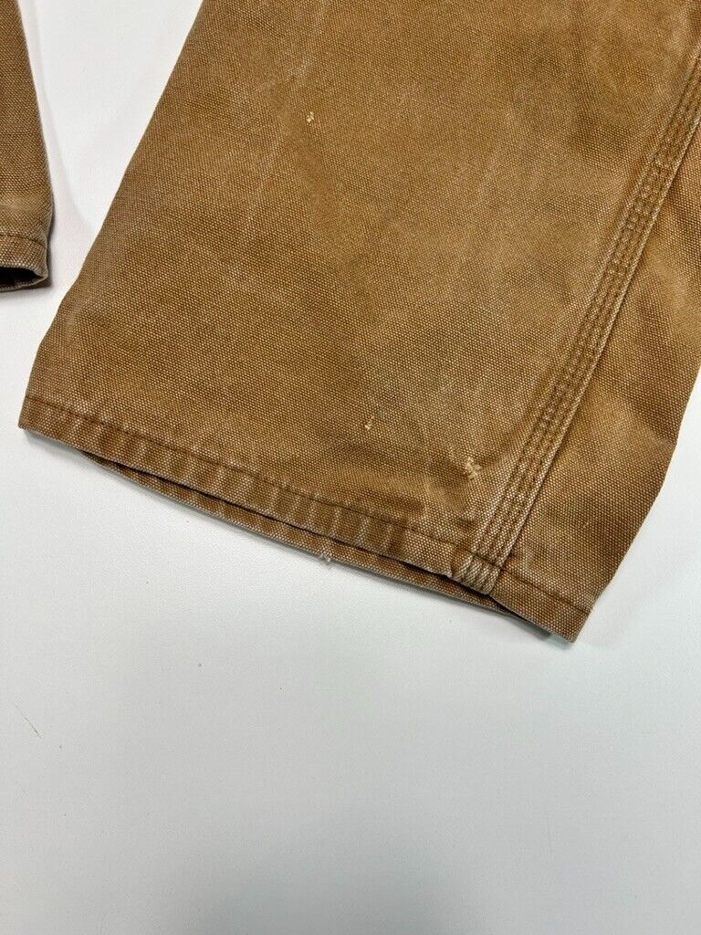 Vintage Dickies Canvas Work Wear Carpenter Pants Size 36W Beige