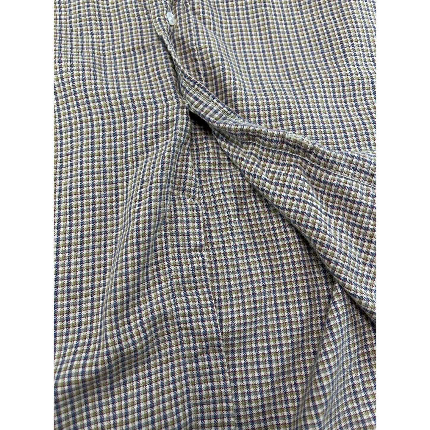 Vintage Polo Ralph Lauren Plaid Print Long Sleeve Button Up Shirt Size XL