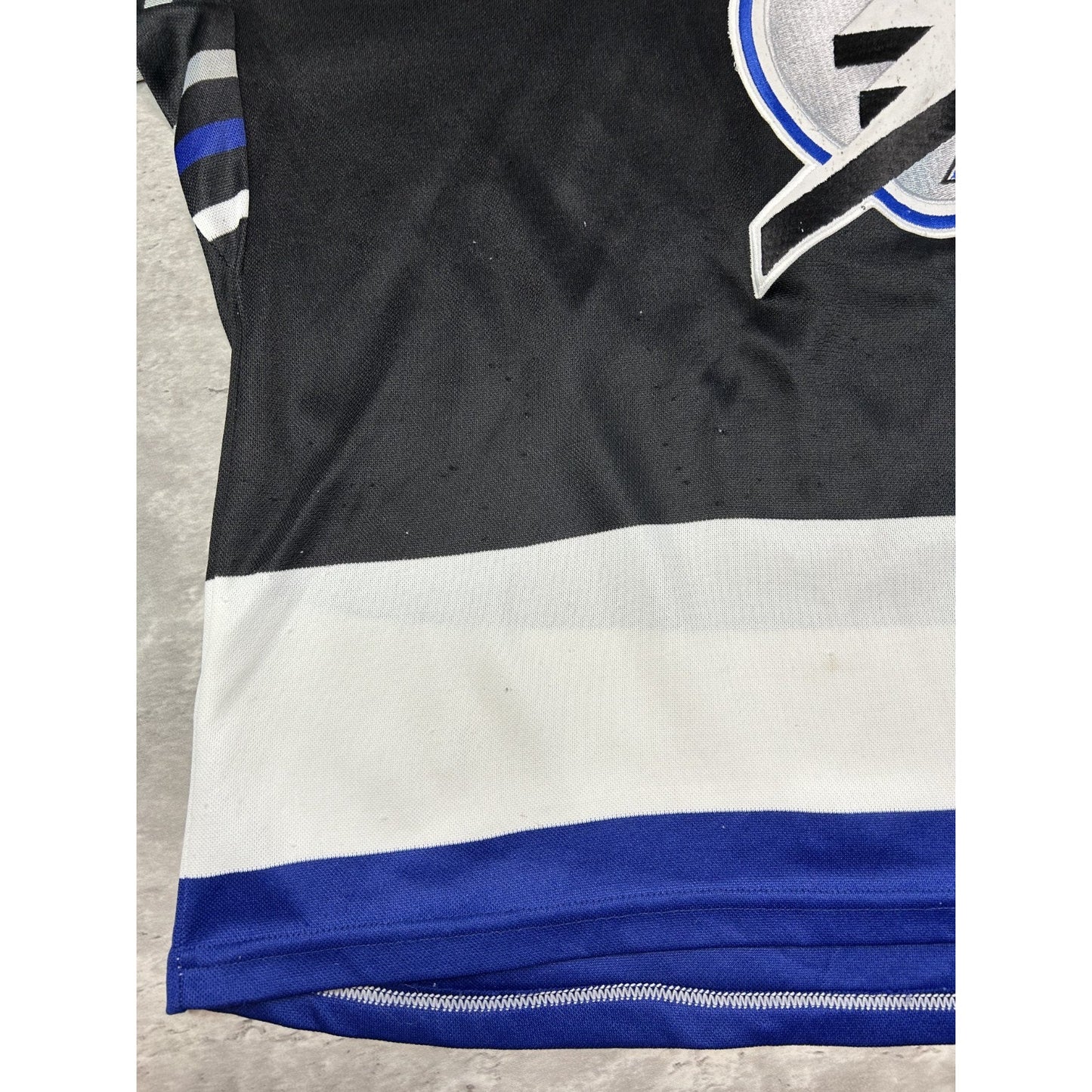 Vintage 90s Chris Kontos #16 Tampa Bay Lightning NHL Stitched Jersey Size XL