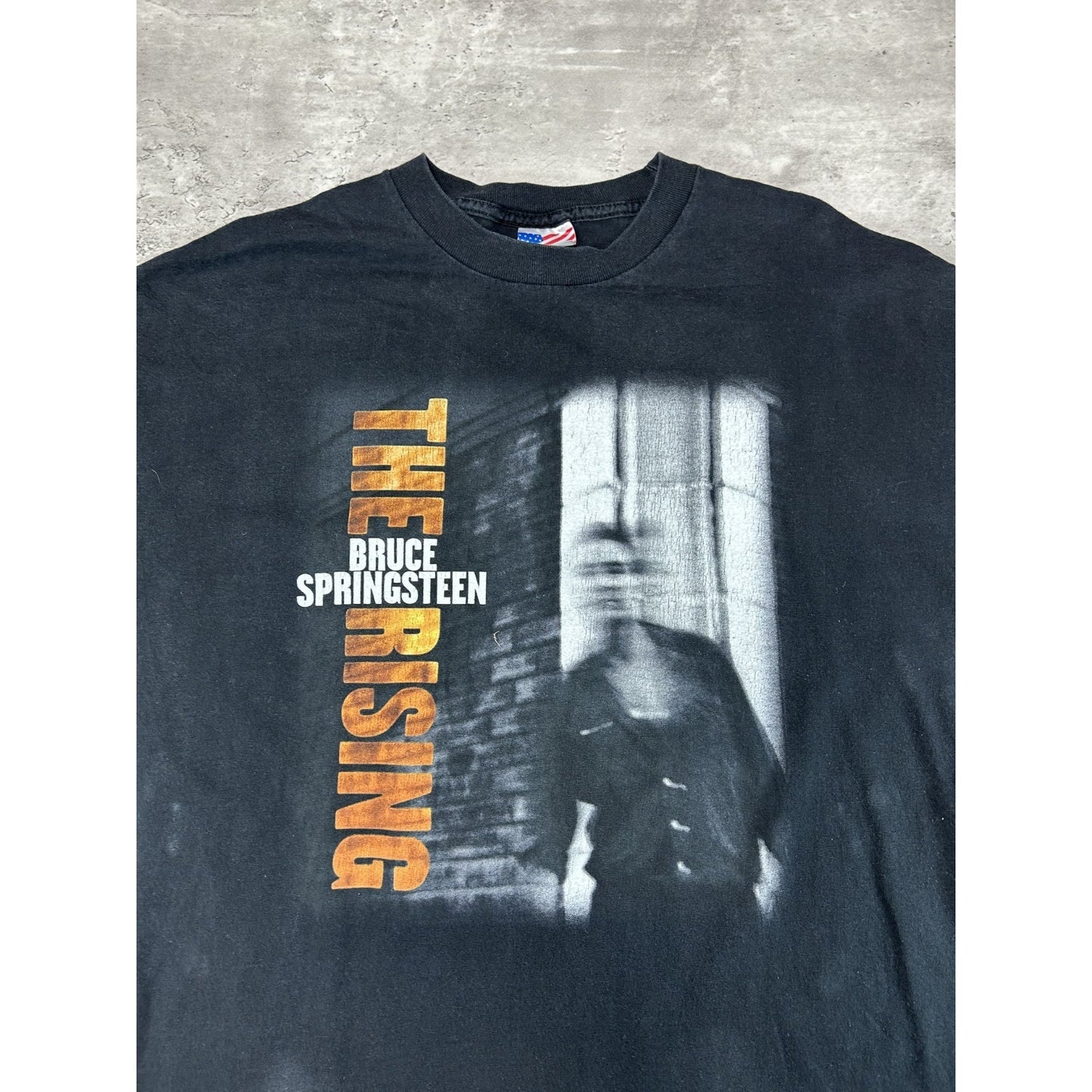 Vintage 90s Bruce Springsteen The Rising Rock Music Graphic T-Shirt Size Large