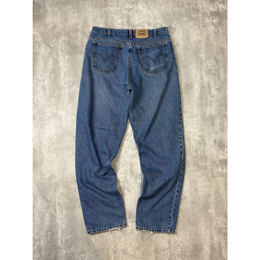 Vintage 80s/90s Levis Orange Tab Medium Wash Denim Pants Size 34