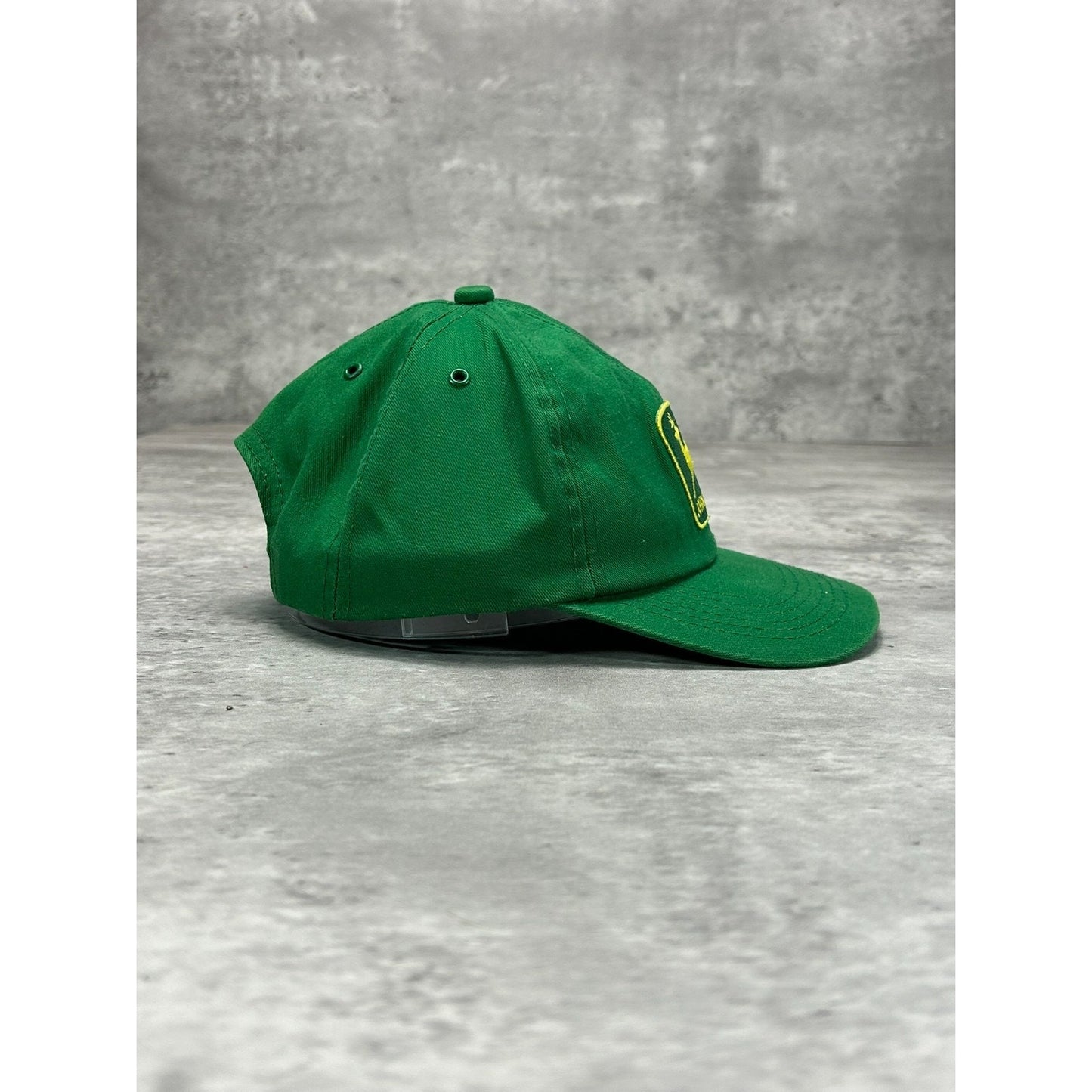 Vintage John Deere Tractors Embroidered Logo Snapback Hat OSFA YOUTH Green