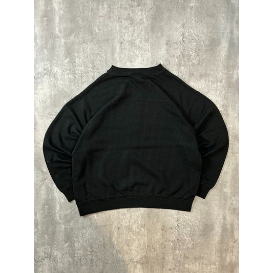 Vintage 90s Buffalo Sabres NHL Embroidered Goat Head Hockey Sweatshirt Sz Large