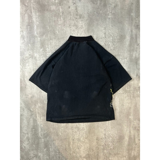 Vintage 1989 Cleveland Browns NFL Football Pixel Graphic T-Shirt Size Small