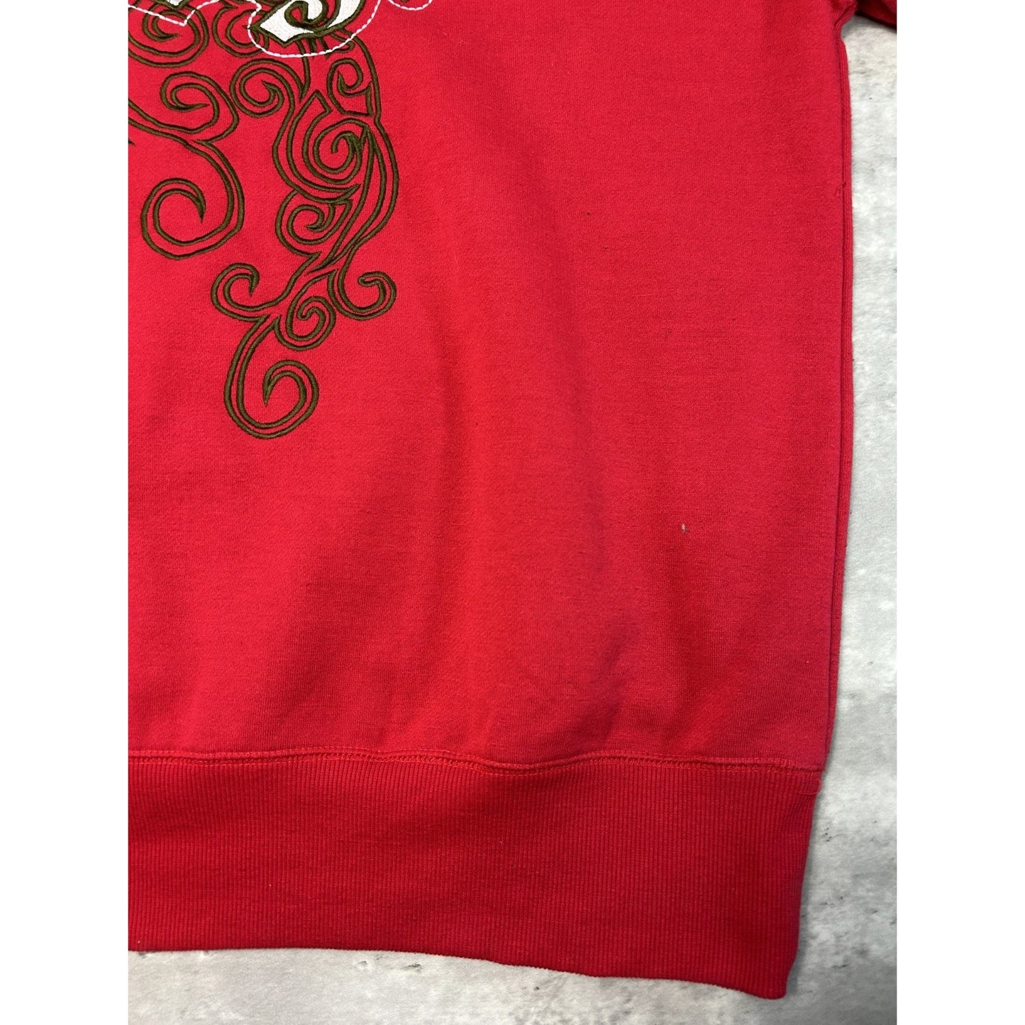 Vintage Y2K Coogi Embroidered Spellout Full Zip Hooded Sweatshirt Size 2XL