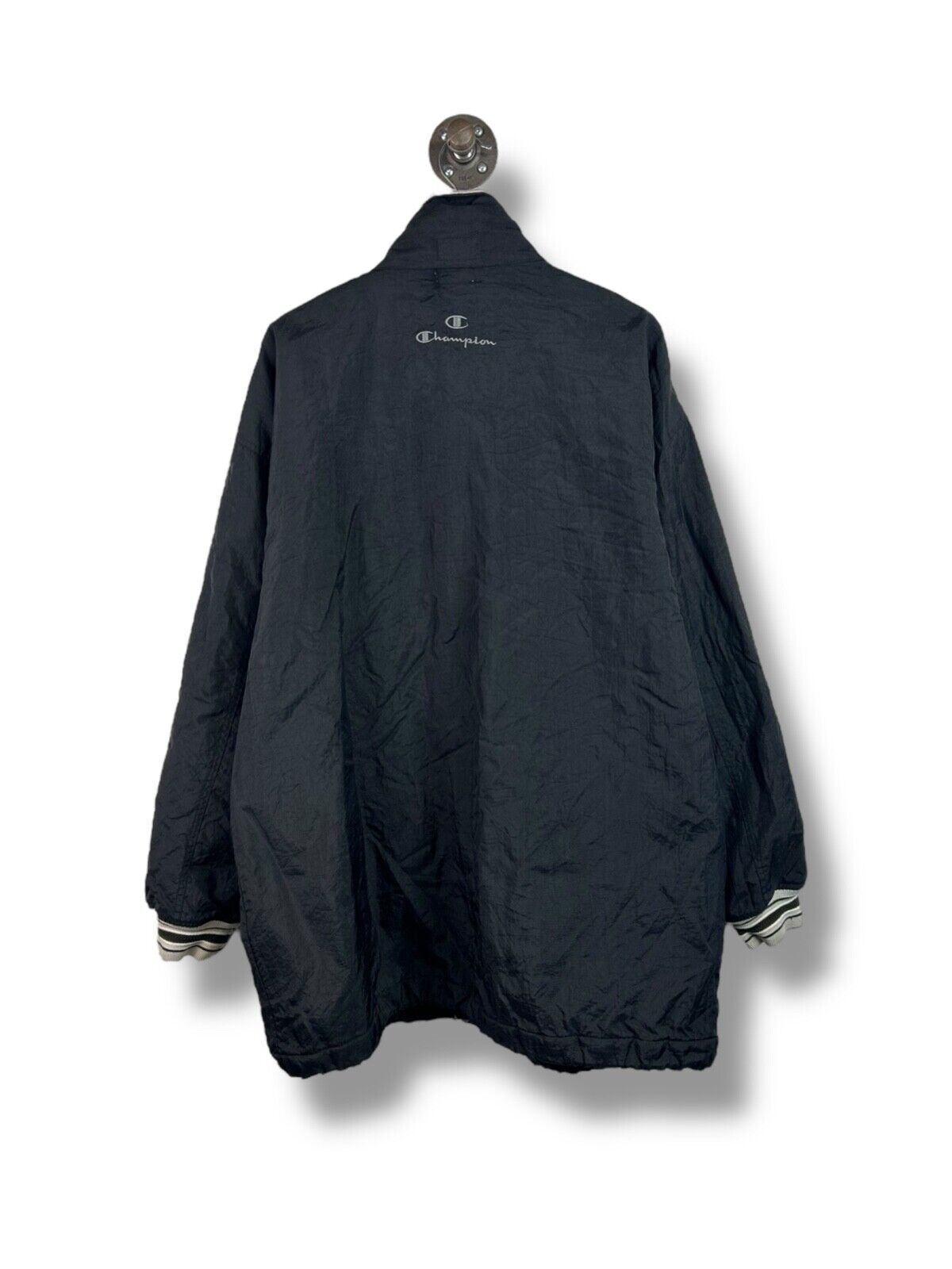 Vintage 90s CMB Raiders NCAA Quilted Lined Champion Full Zip Jacket Size XL