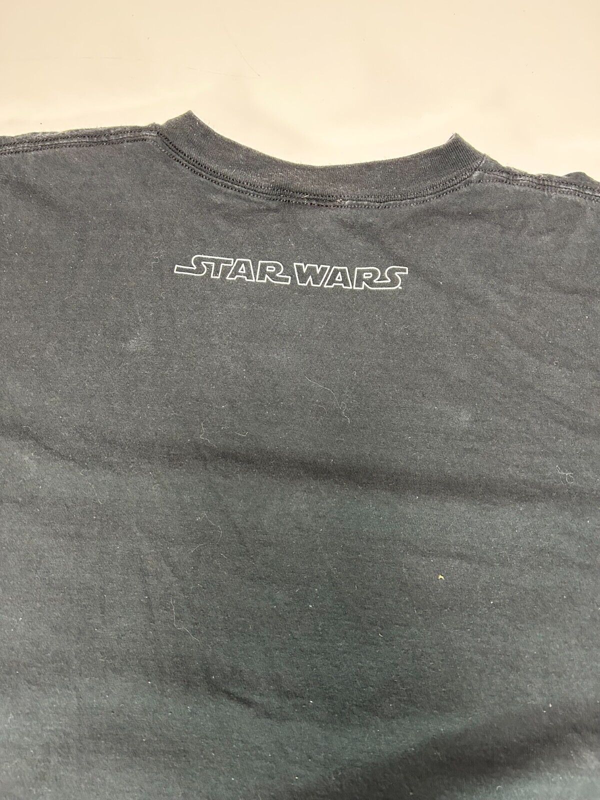 Vintage Star Wars The Force Is Strong Movie Promo Spell out T-Shirt Size XL
