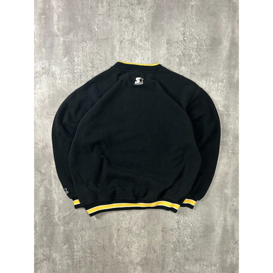 Vintage 90s Pittsburgh Penguins NHL Starter Tailsweep Spellout Sweatshirt Large