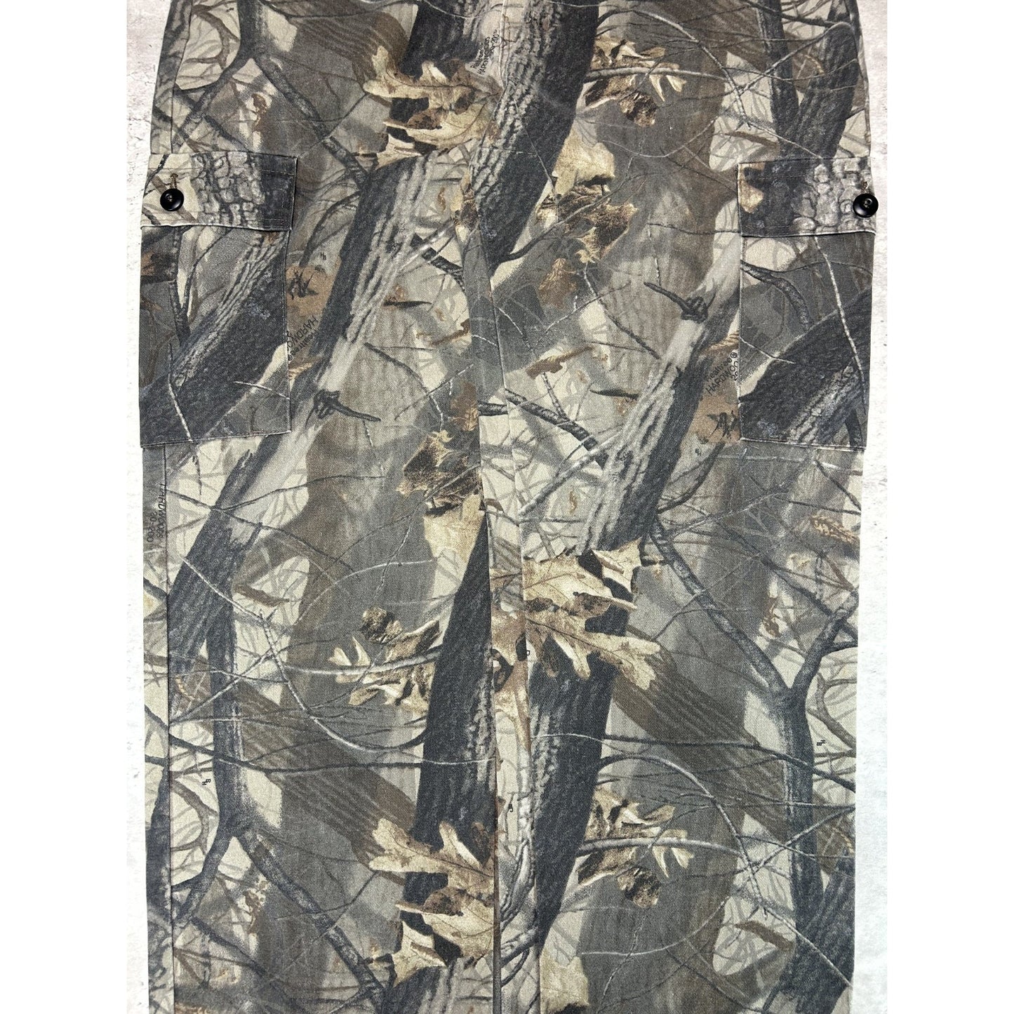 Vintage 90s Liberty Realtree Hardwoods Hunting Camo Cargo Pants Size 38