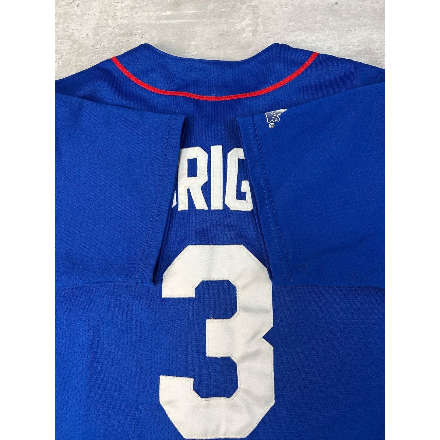 Vintage Alex Rodriguez #3 Texas Ranger MLB Baseball Jersey Size Large