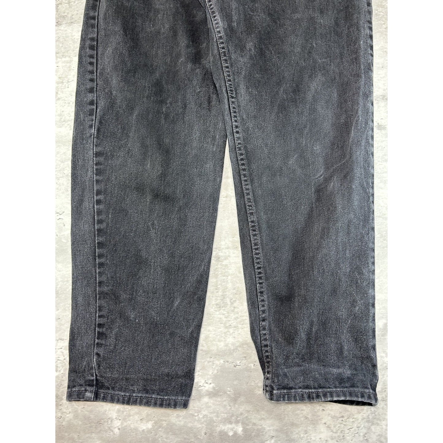 Vintage 90s Levis 560 Red Tab Black Denim Pants Size 35
