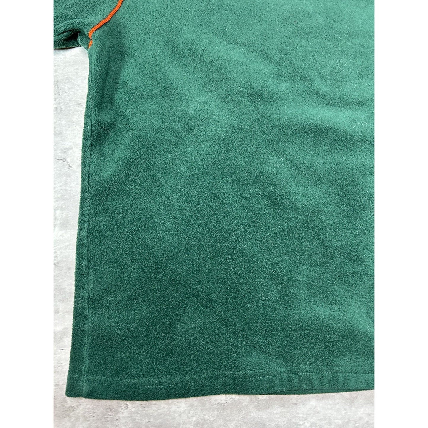Vintage Miami Hurricanes NCAA Embroidered Fleece Hooded Sweatshirt Size Large