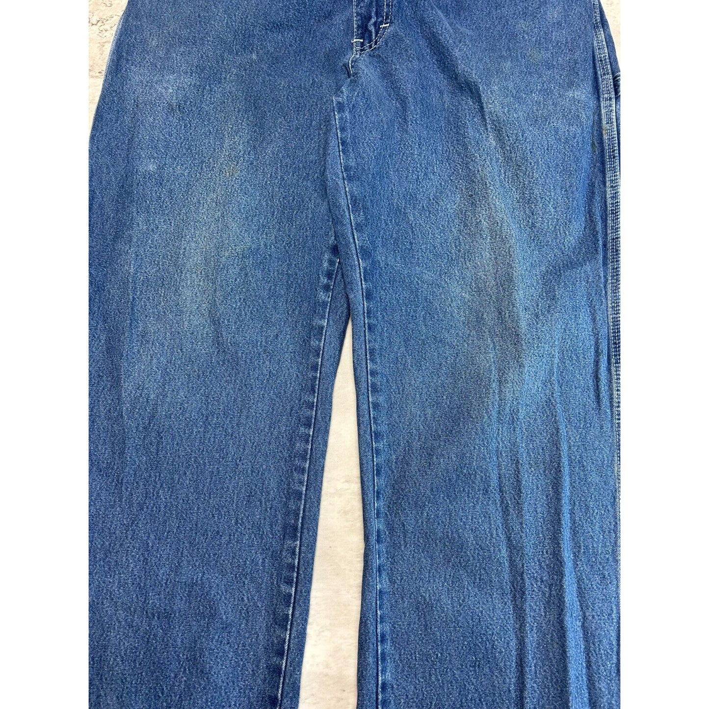 Dickies Dark Wash Denim Workwear Carpenter Pants Size 38