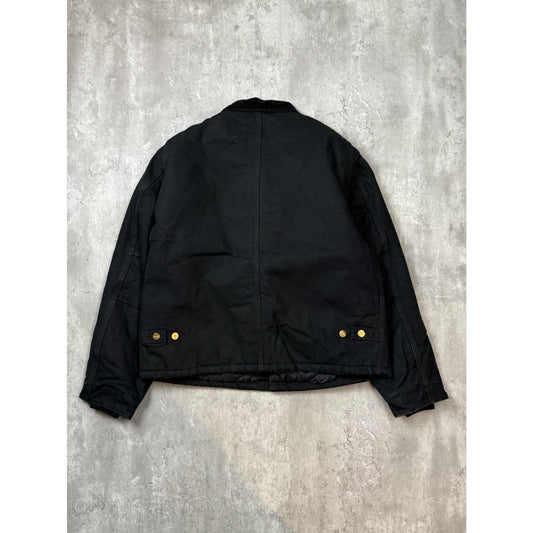 Vintage Carhartt Quilted Lined Canvas Workwear Cropped Arctic Jacket Size Large