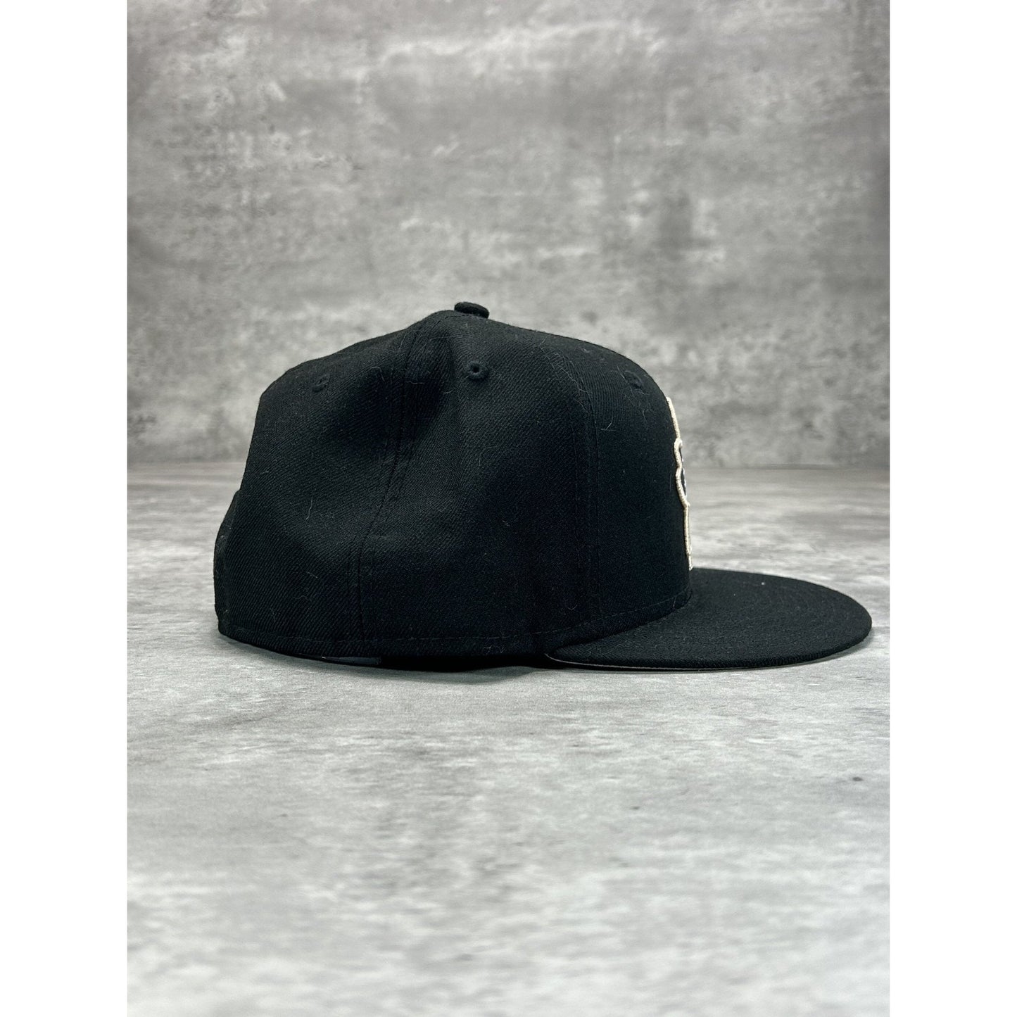 Thrill SF Japantown Sakura Embroidered Logo Baseball Snapback Hat 7 1/2 Black