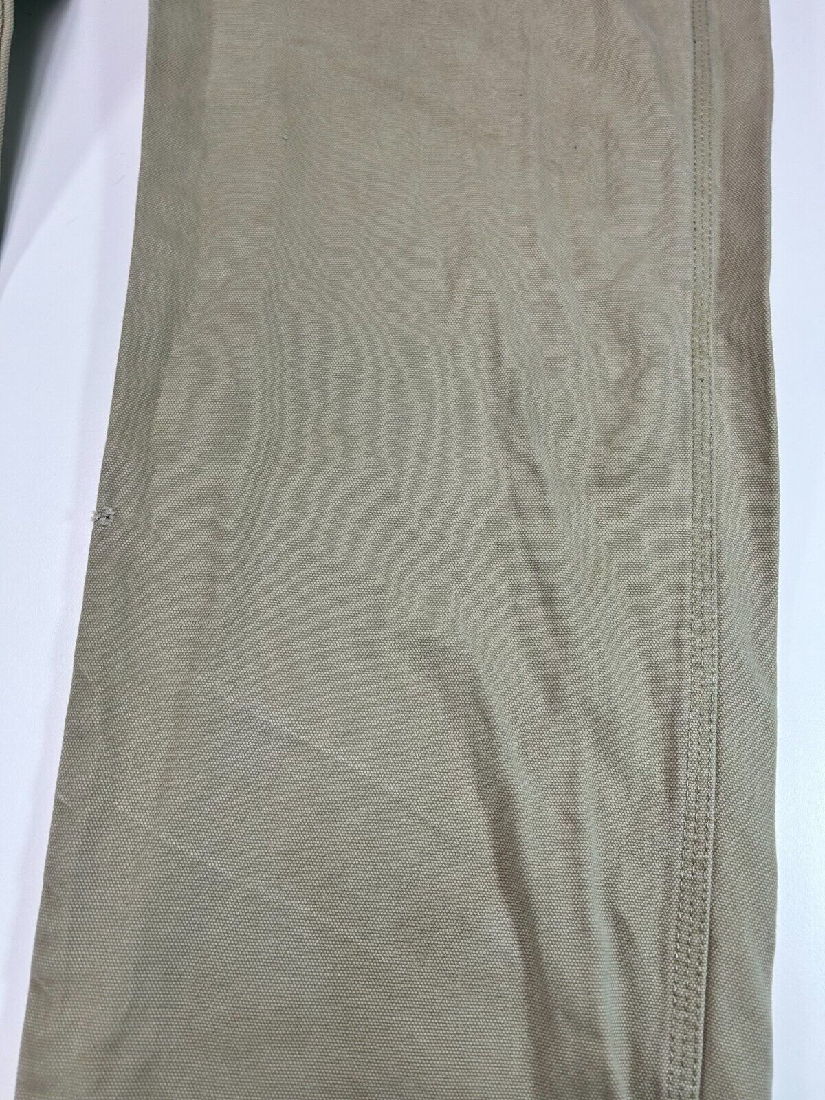 Vintage Dickies Canvas Work Wear Carpenter Pants Size 37W Tan