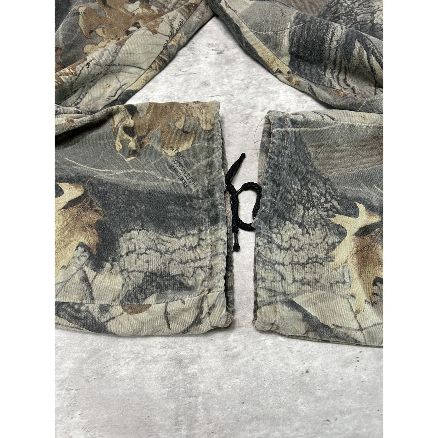 Vintage 90s Liberty Realtree Hardwoods Tree Camo Hunting Cargo Pants Size 43