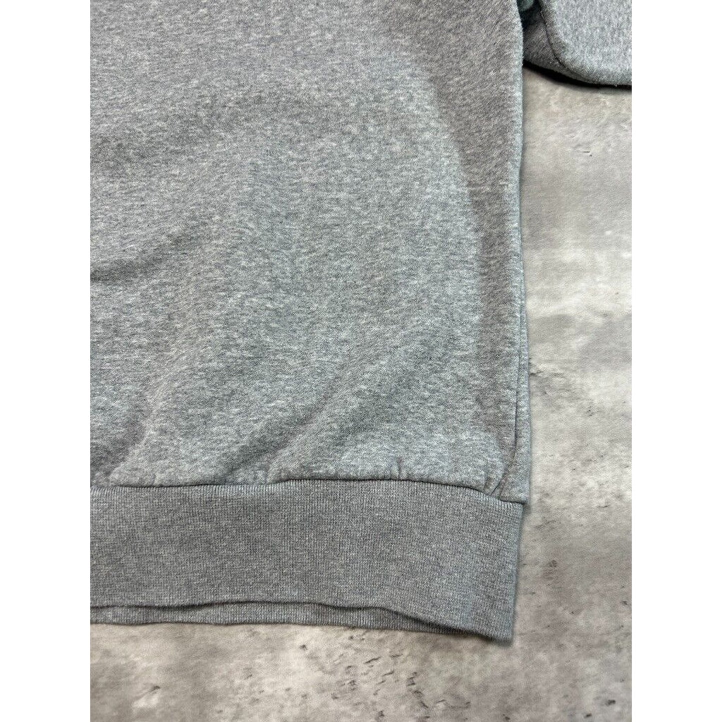 Vintage Womens Nike Embroidered Swoosh 1/2 Zip Pullover Sweatshirt Size XL Gray
