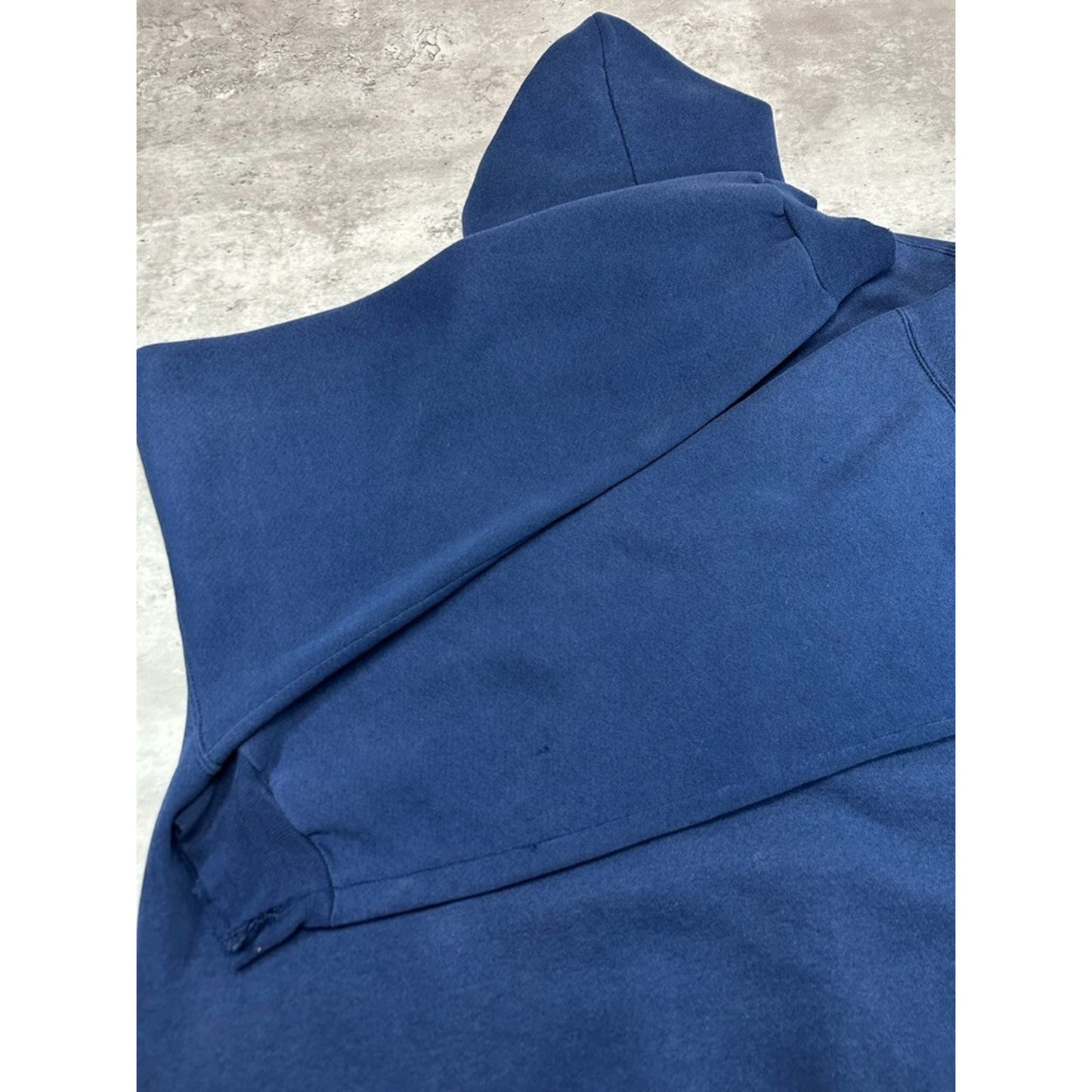 Vintage South Dakota State NCAA Collegiate Crest Hooded Sweatshirt Size XXL Blue