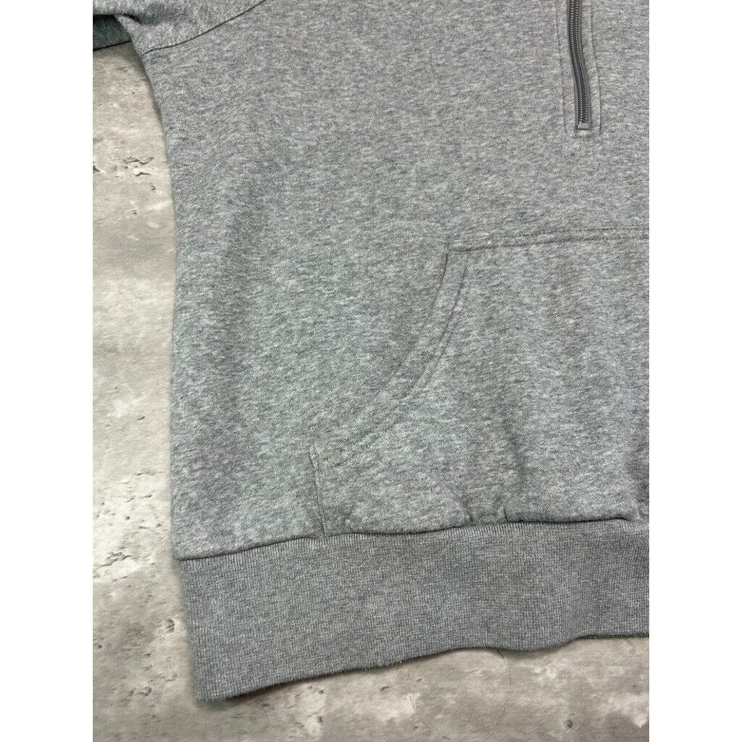 Vintage Womens Nike Embroidered Swoosh 1/2 Zip Pullover Sweatshirt Size XL Gray