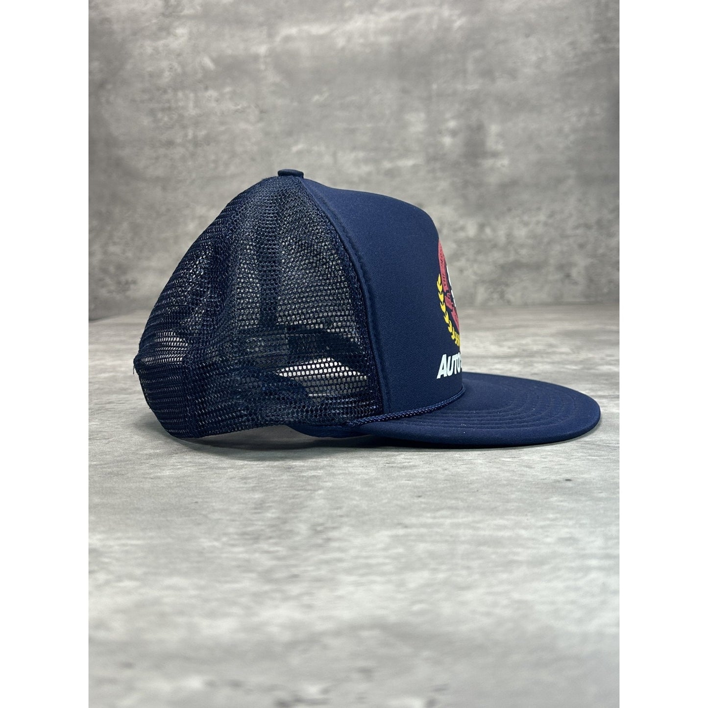 Vintage 1996 87th Anniversary Auto Tire And Parts Trucker Snapback Hat OSFA