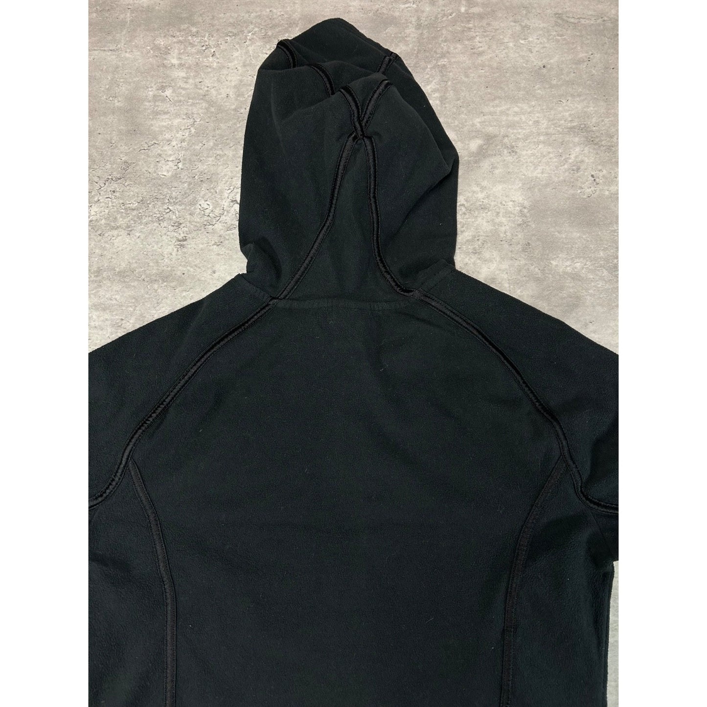 Vintage 2000s Youth Nike Embroidered Swoosh Full Zip Hooded Sweatshirt Size Med