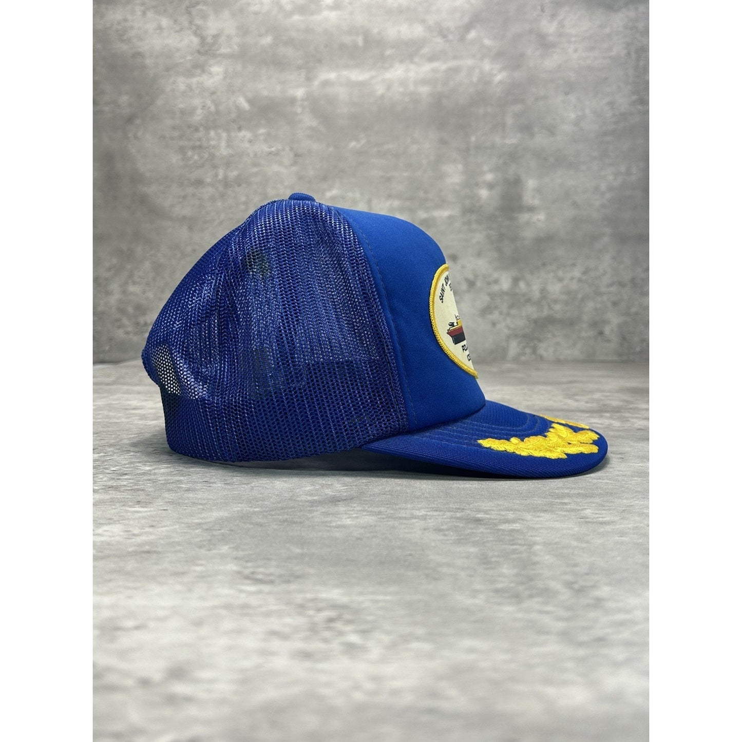 Vintage 80s Saint John Expressway Scrambled Eggs Trucker Snapback Hat OSFA