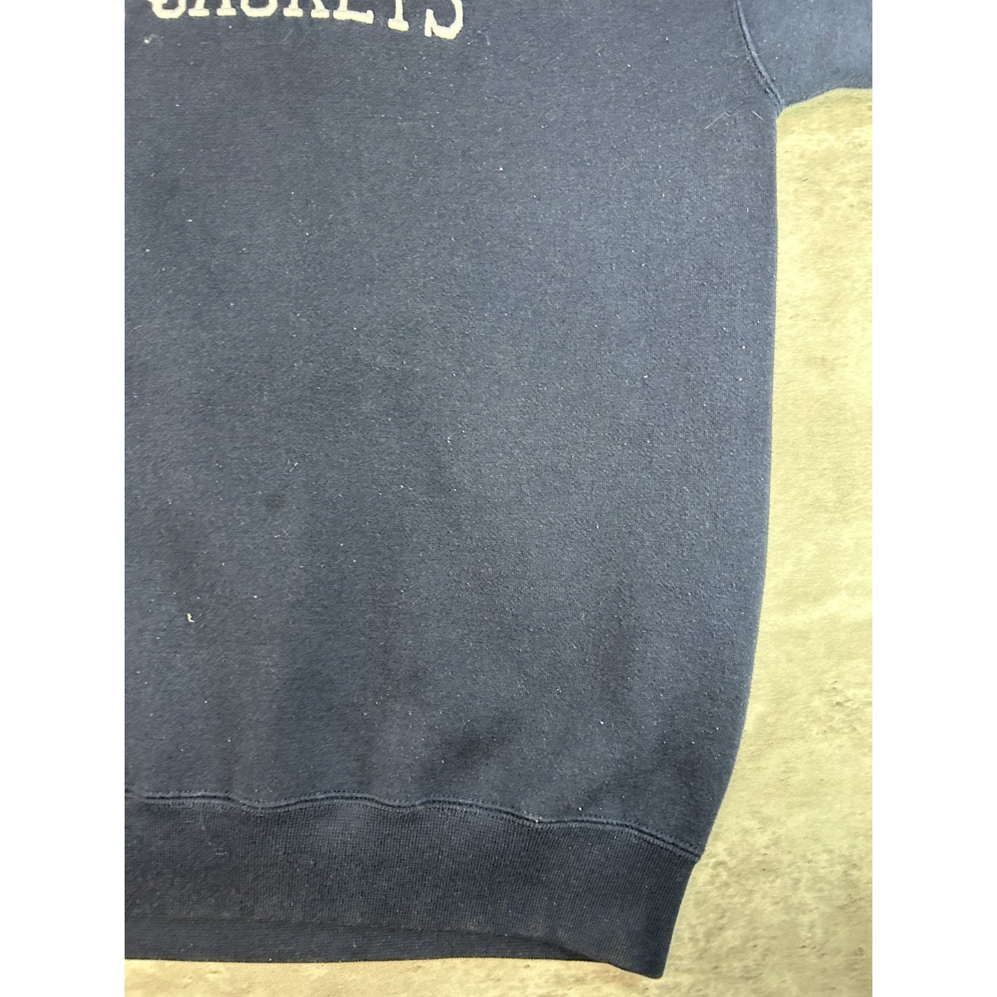 Vintage 90s Columbus Blue Jackets NHL Embroidered Logo Sweatshirt Size Medium