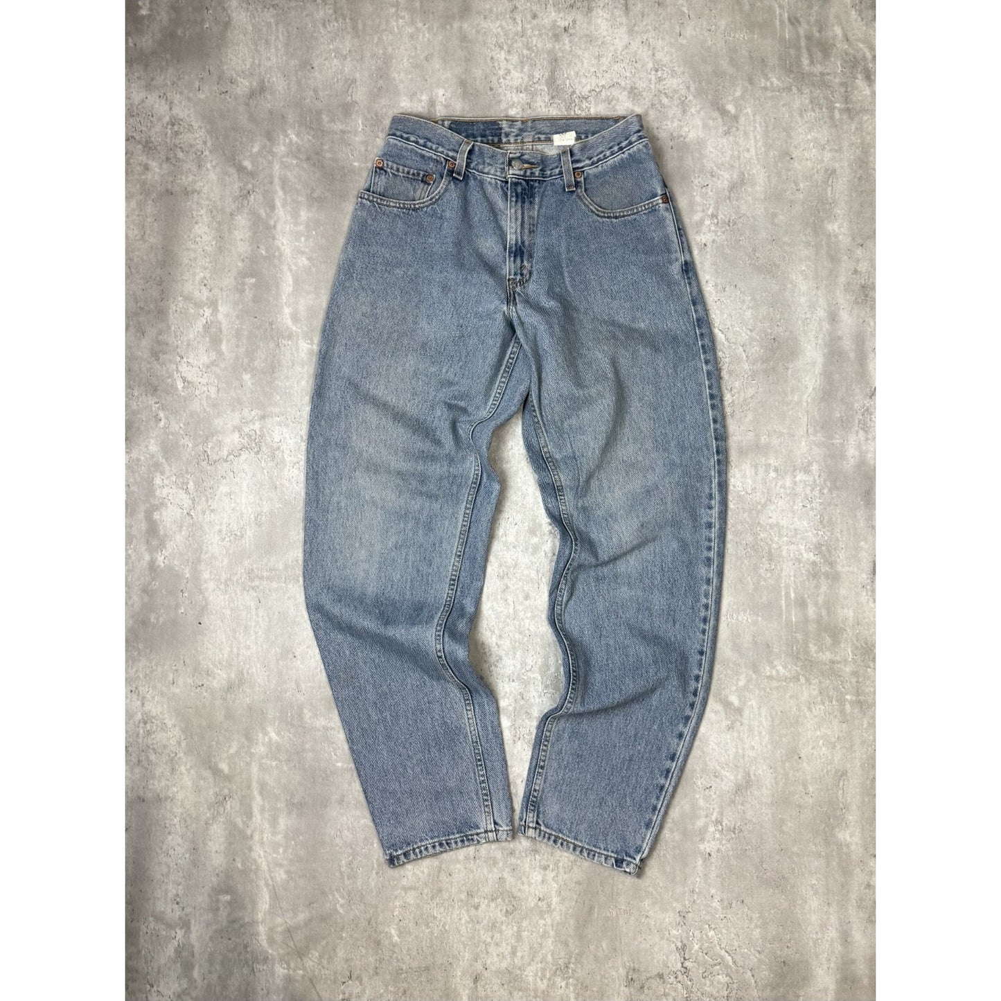 Vintage 90s Levis 560 Red Tab Light Wash Denim Pants Size 30 Blue