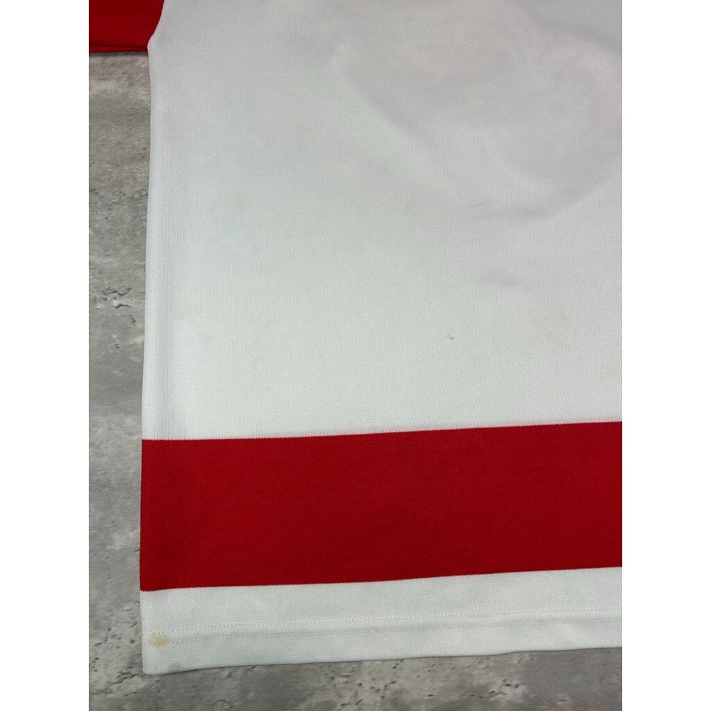 Vintage 90s Detroit Red Wings NHL CCM Maska Hockey Jersey Size Medium White